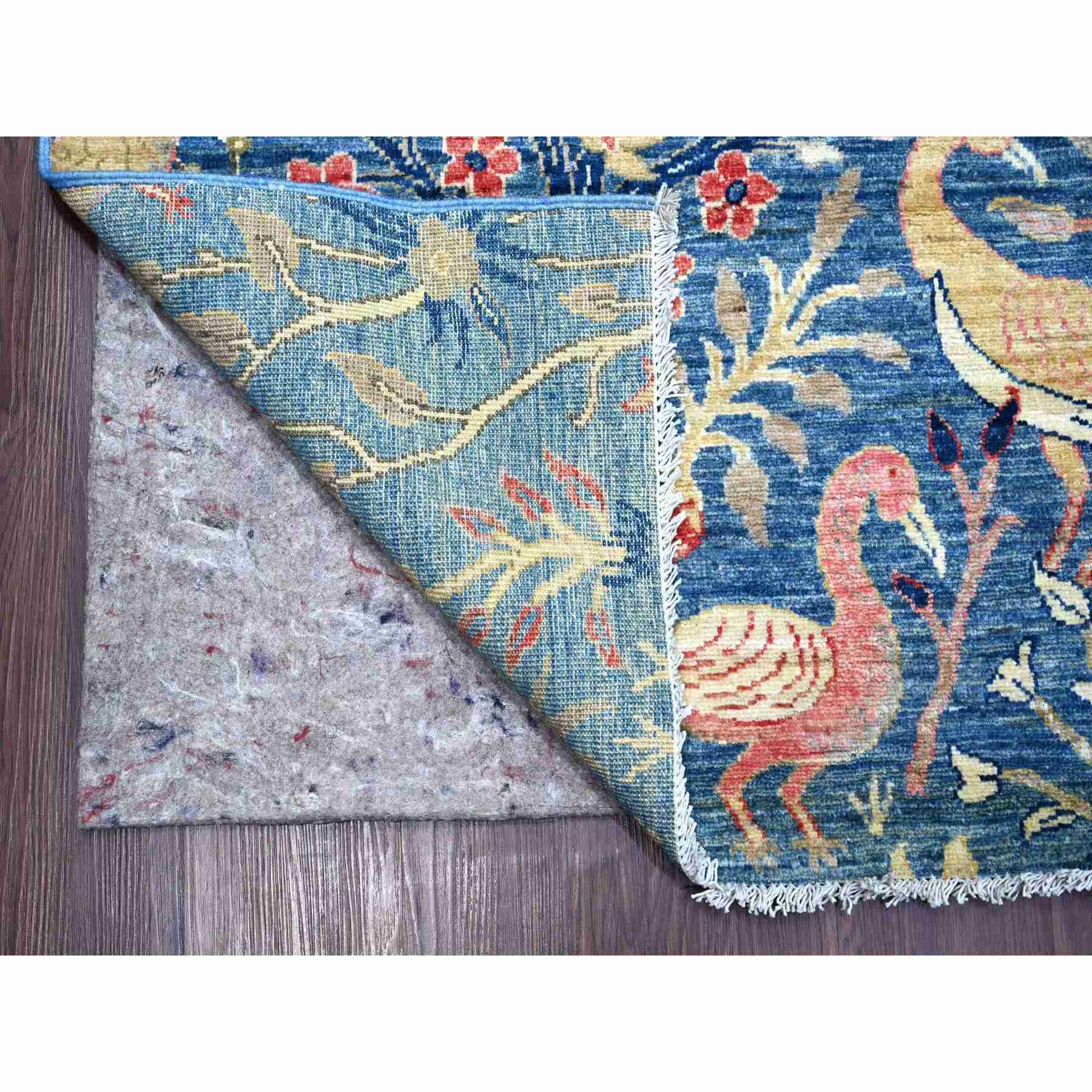 Oushak-And-Peshawar-Hand-Knotted-Rug-108140