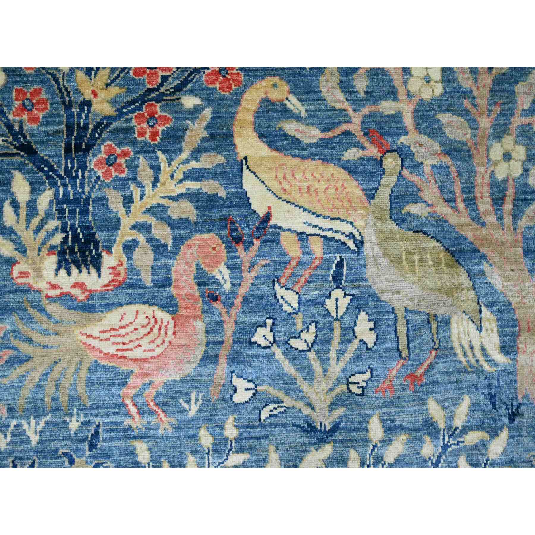 Oushak-And-Peshawar-Hand-Knotted-Rug-108140
