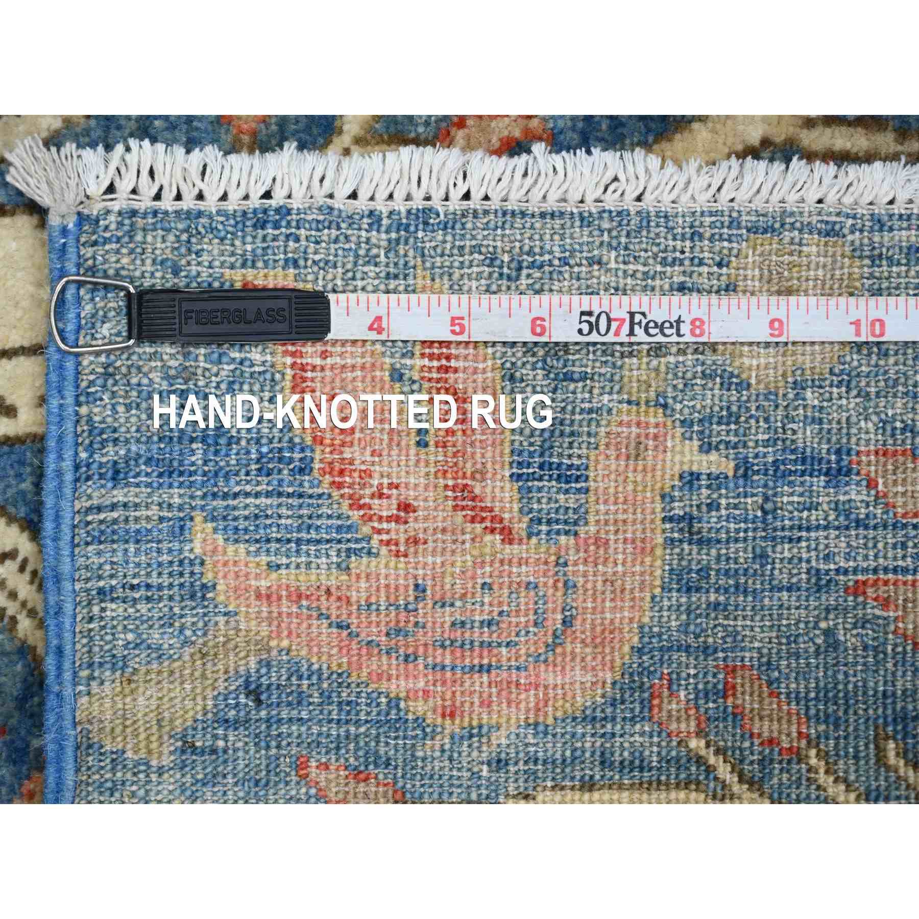 Oushak-And-Peshawar-Hand-Knotted-Rug-108155