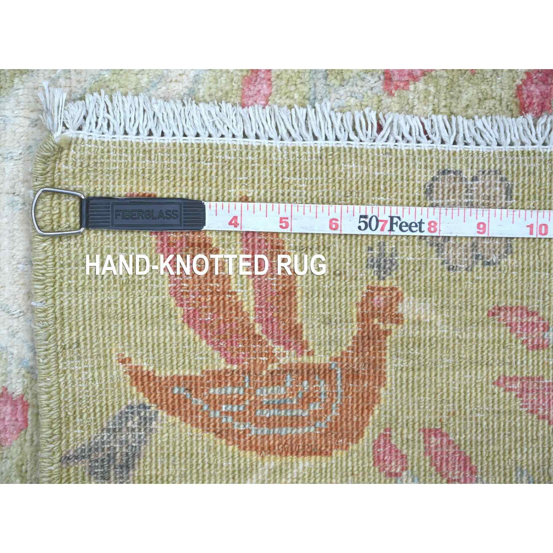 Oushak-And-Peshawar-Hand-Knotted-Rug-108160