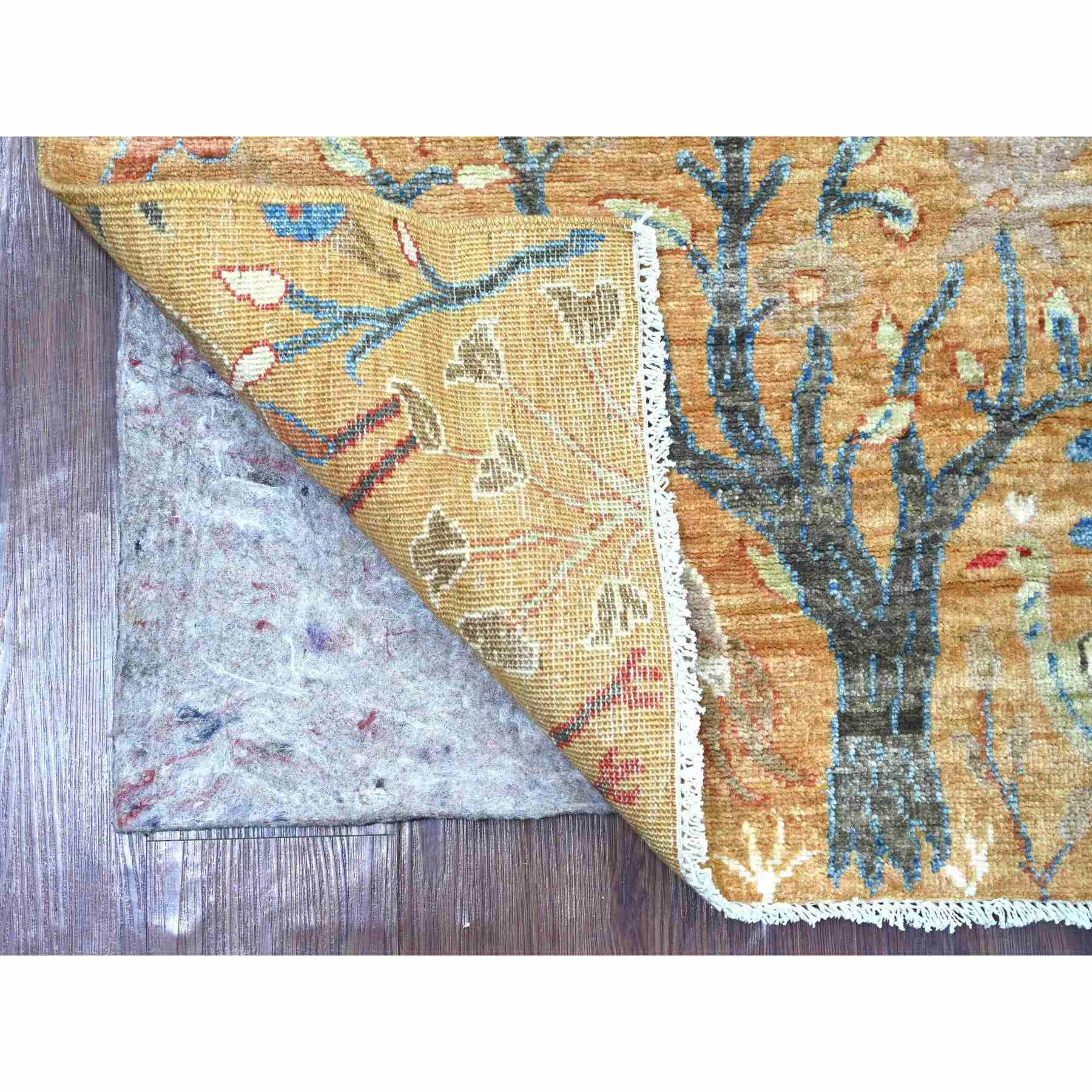 Oushak-And-Peshawar-Hand-Knotted-Rug-108165
