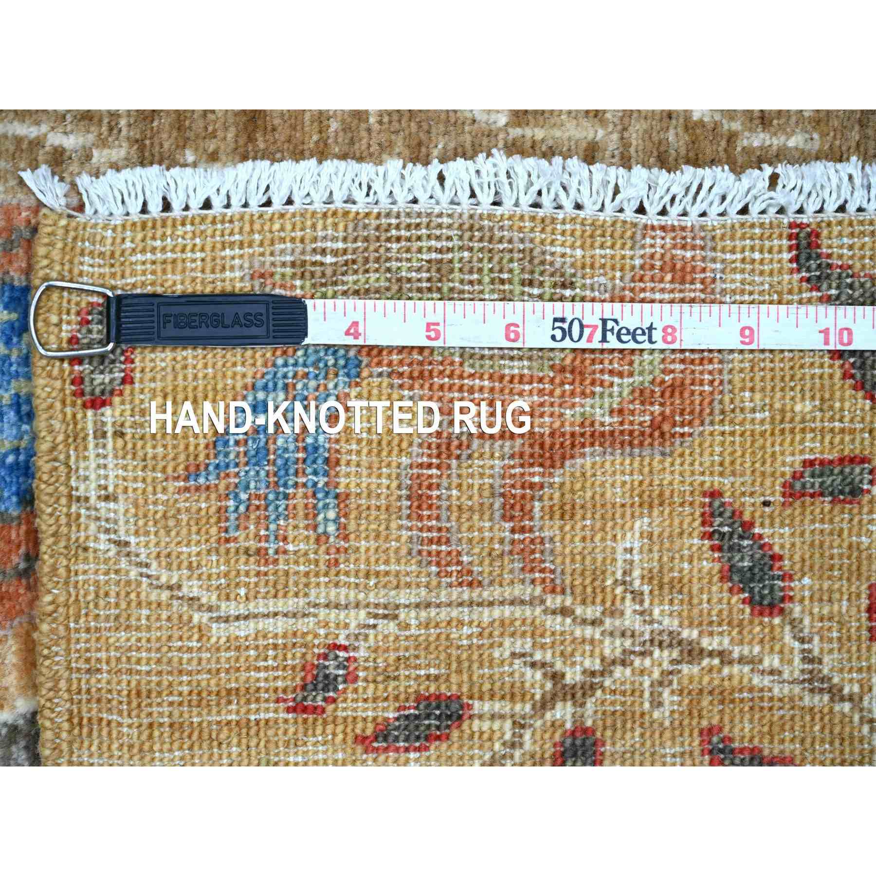 Oushak-And-Peshawar-Hand-Knotted-Rug-108165