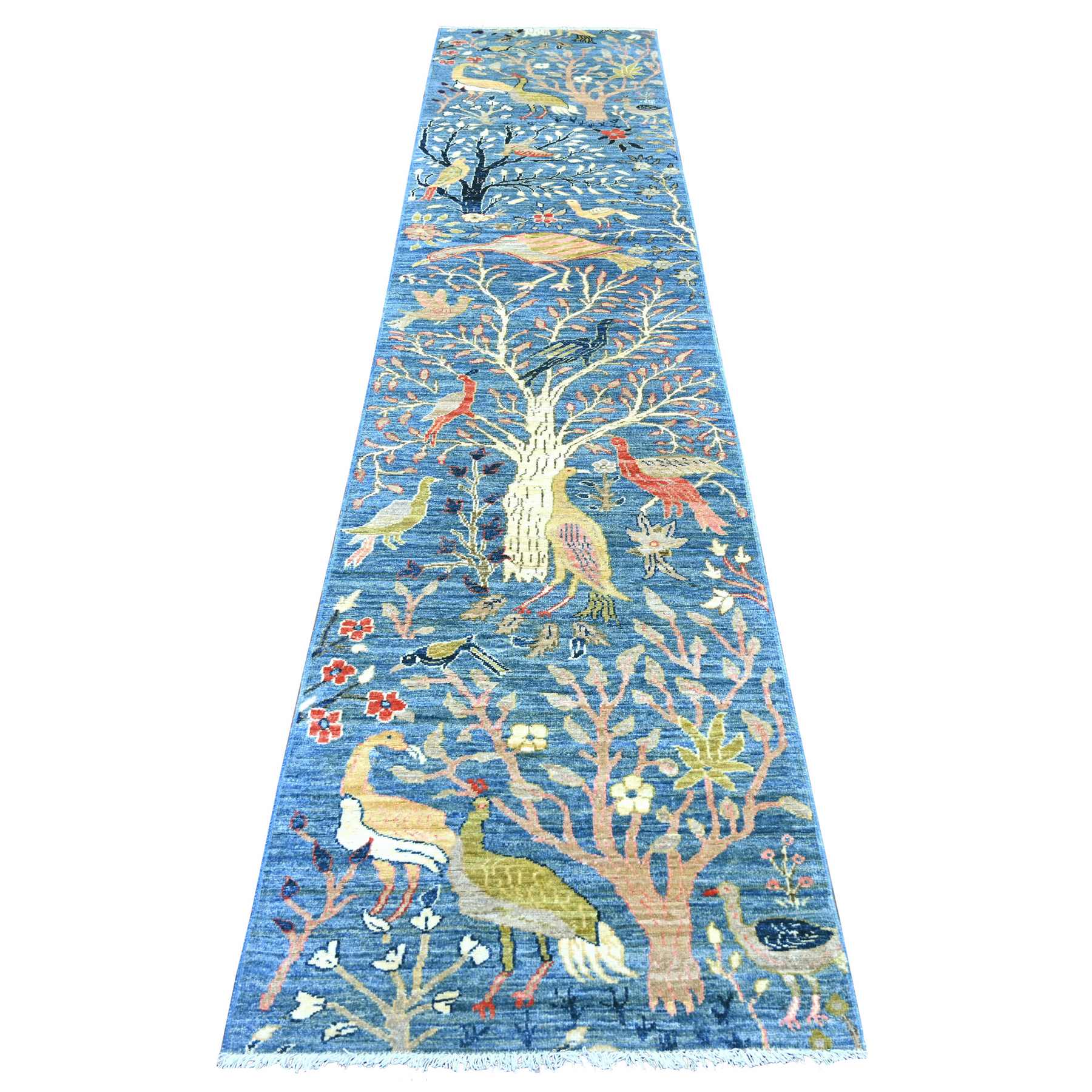 Oushak-And-Peshawar-Hand-Knotted-Rug-108170