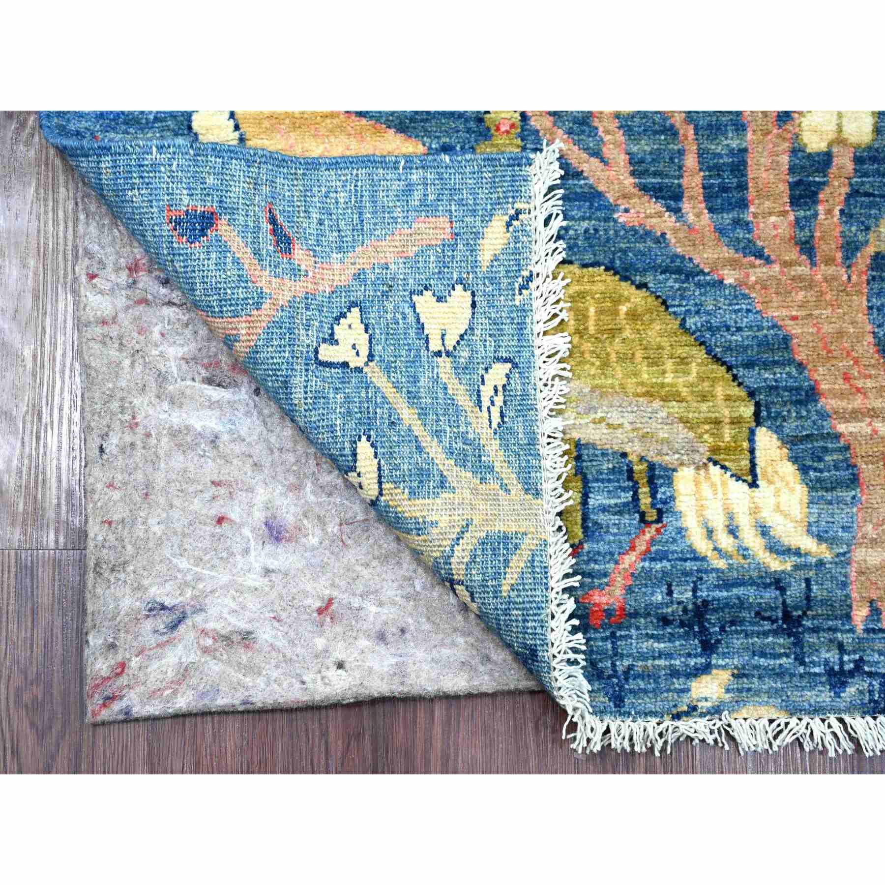 Oushak-And-Peshawar-Hand-Knotted-Rug-108170