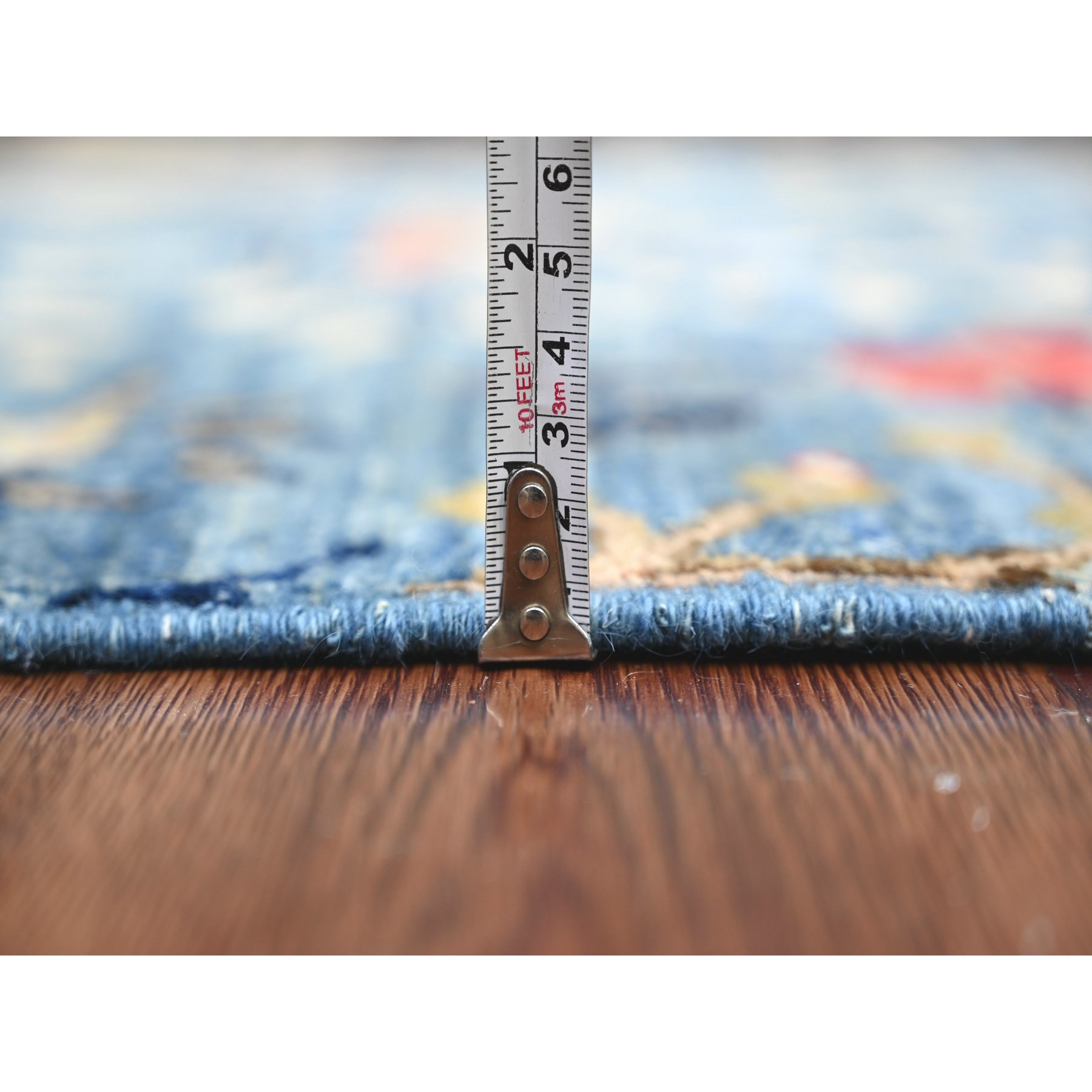 Oushak-And-Peshawar-Hand-Knotted-Rug-108170