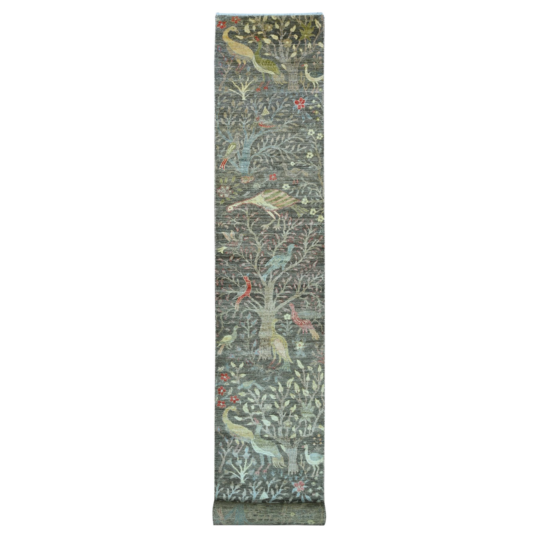 Oushak-And-Peshawar-Hand-Knotted-Rug-108180