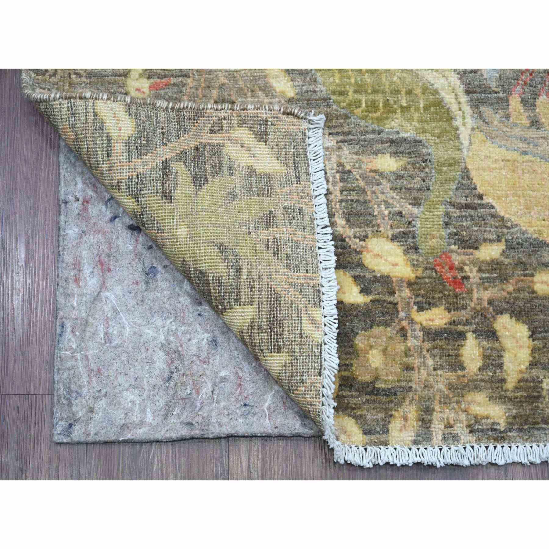 Oushak-And-Peshawar-Hand-Knotted-Rug-108180