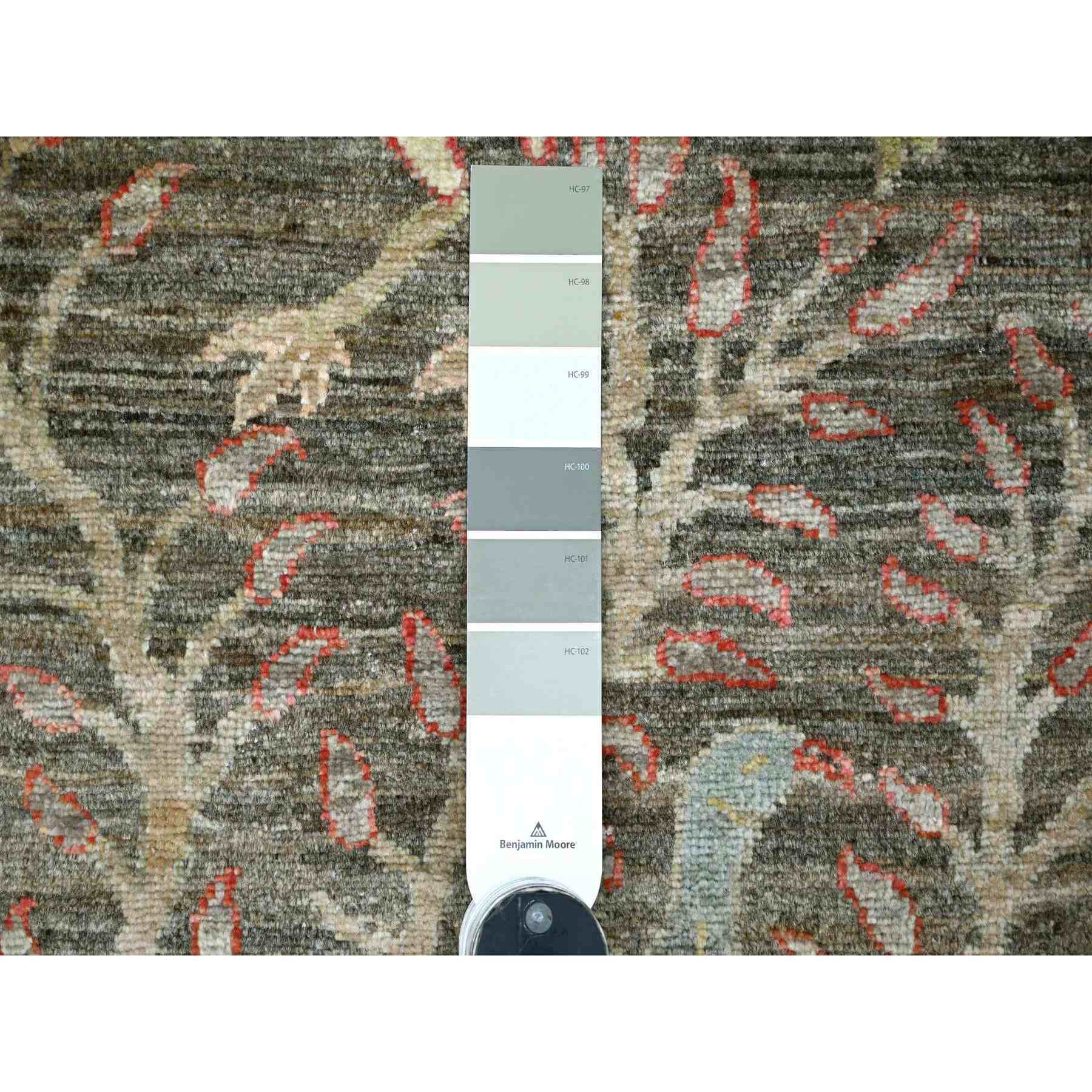 Oushak-And-Peshawar-Hand-Knotted-Rug-108180