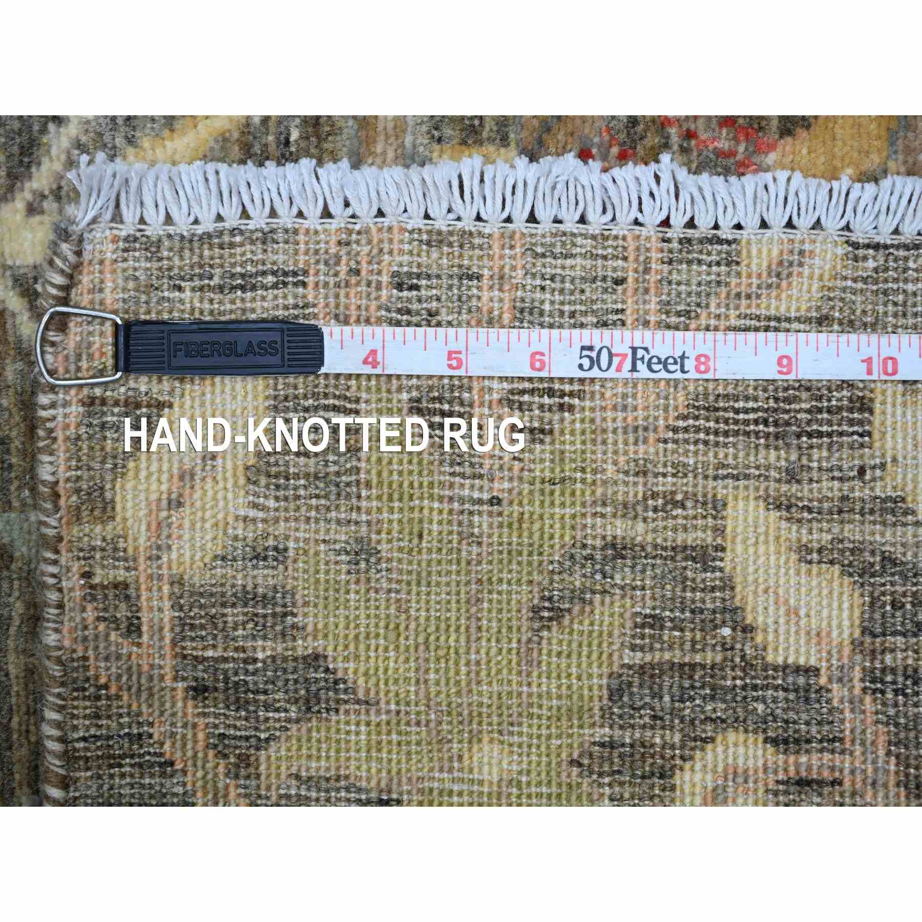 Oushak-And-Peshawar-Hand-Knotted-Rug-108180