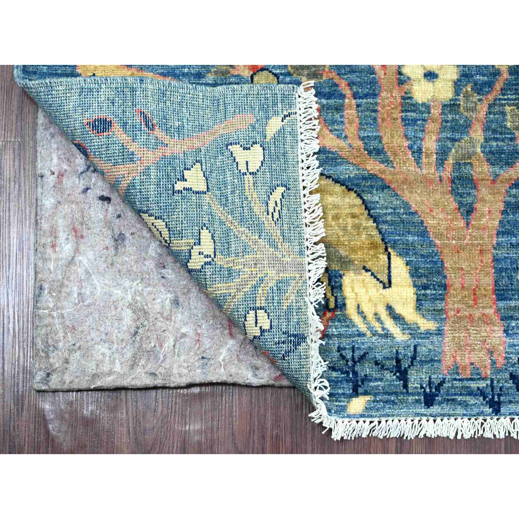 Oushak-And-Peshawar-Hand-Knotted-Rug-108185
