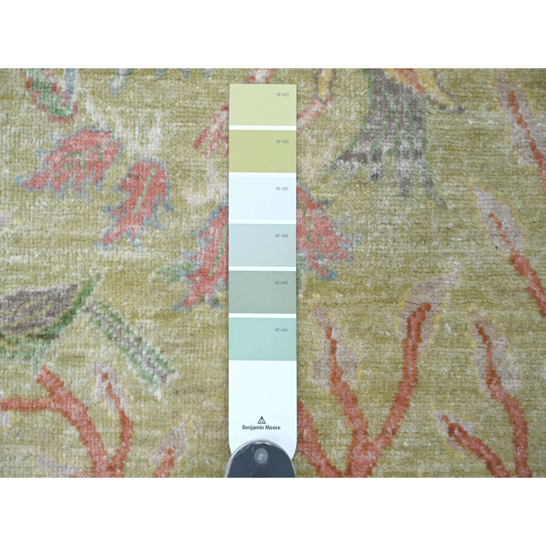 Oushak-And-Peshawar-Hand-Knotted-Rug-108200