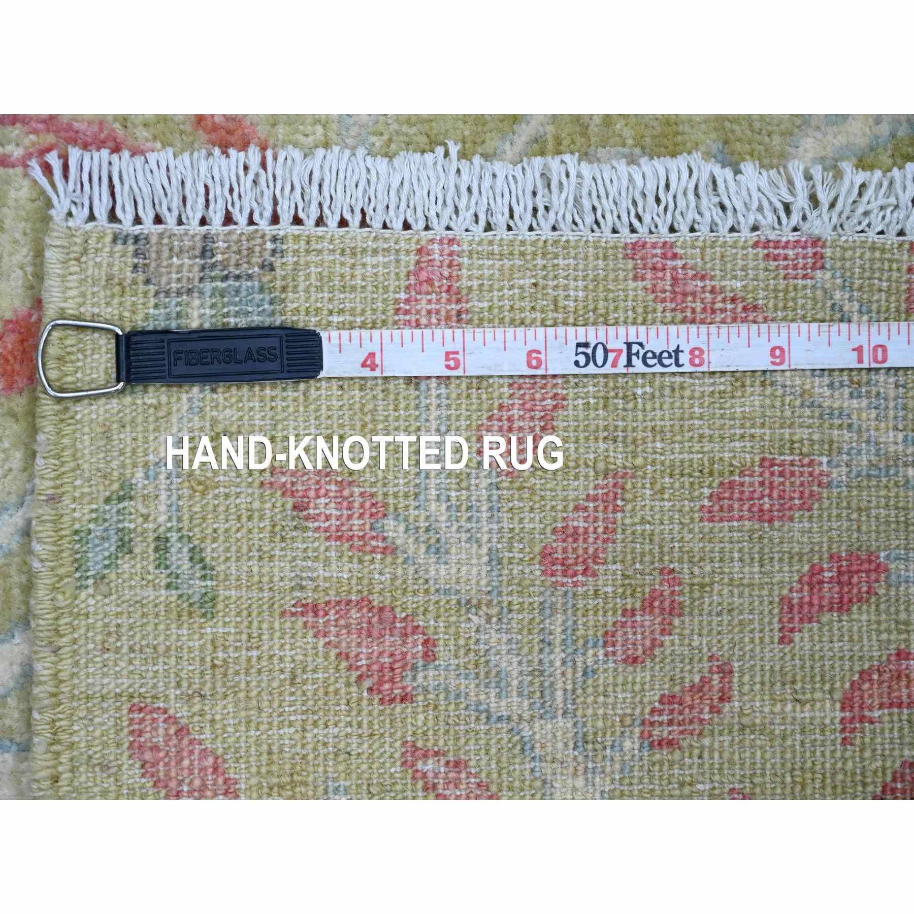 Oushak-And-Peshawar-Hand-Knotted-Rug-108200