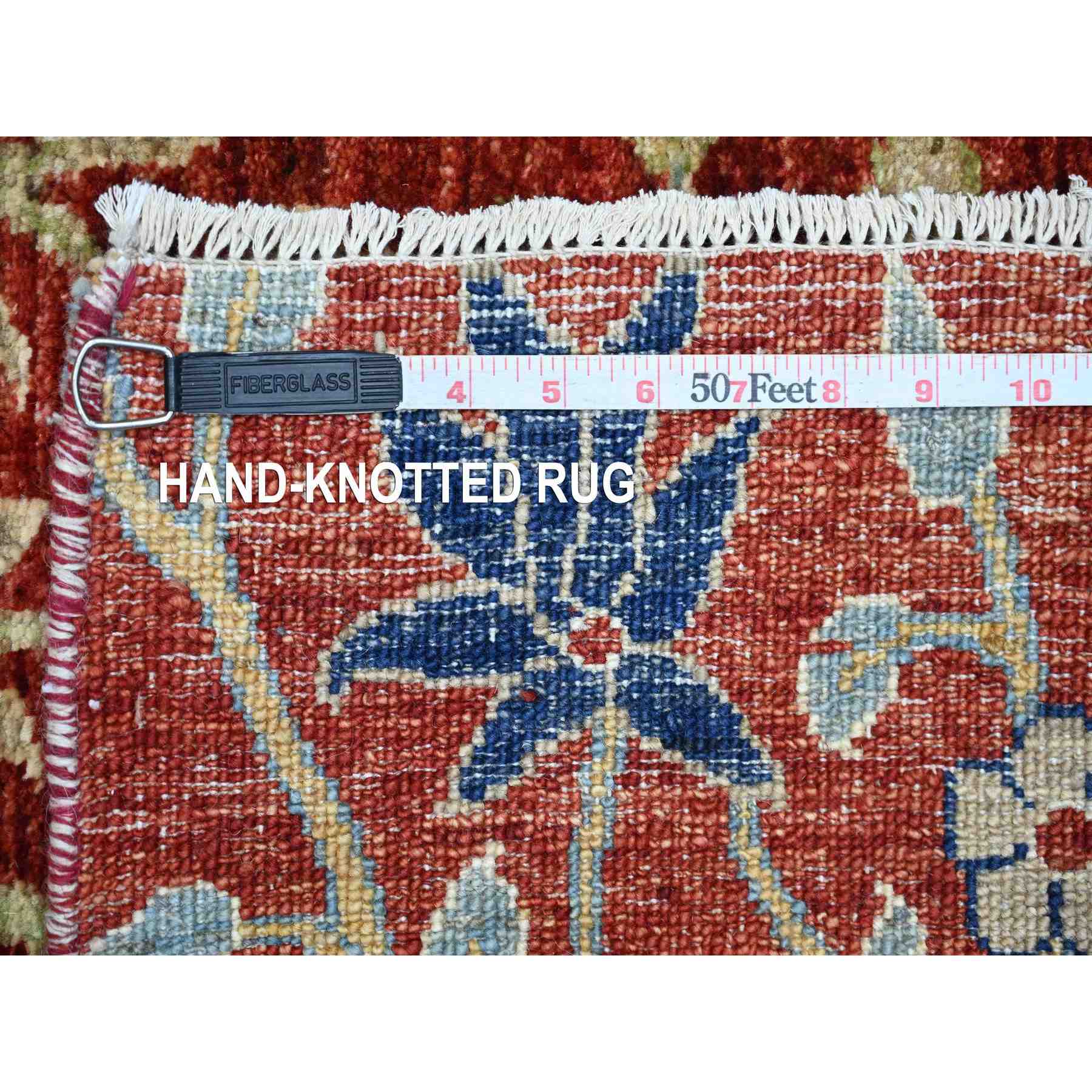 Oushak-And-Peshawar-Hand-Knotted-Rug-108235