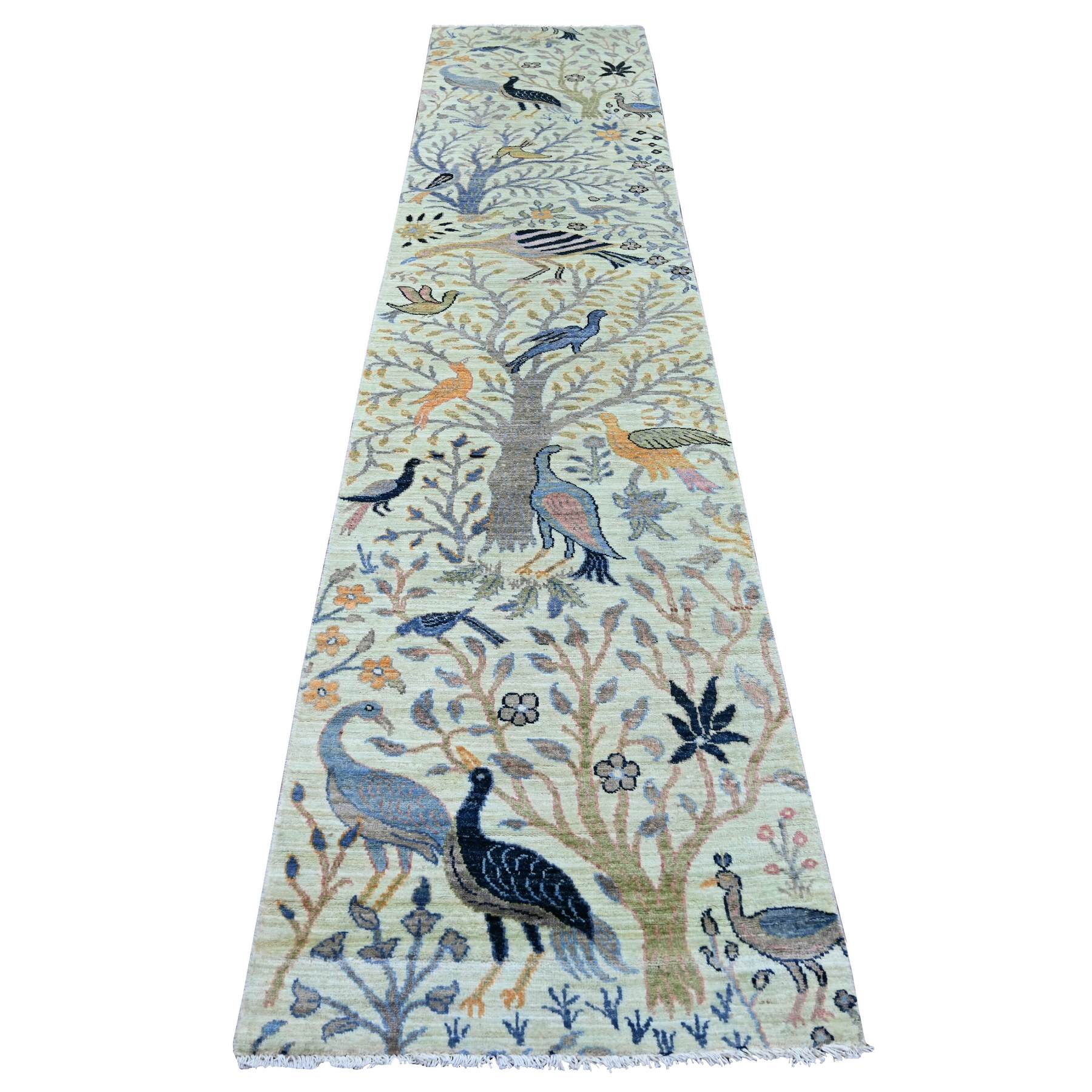 Oushak-And-Peshawar-Hand-Knotted-Rug-108240