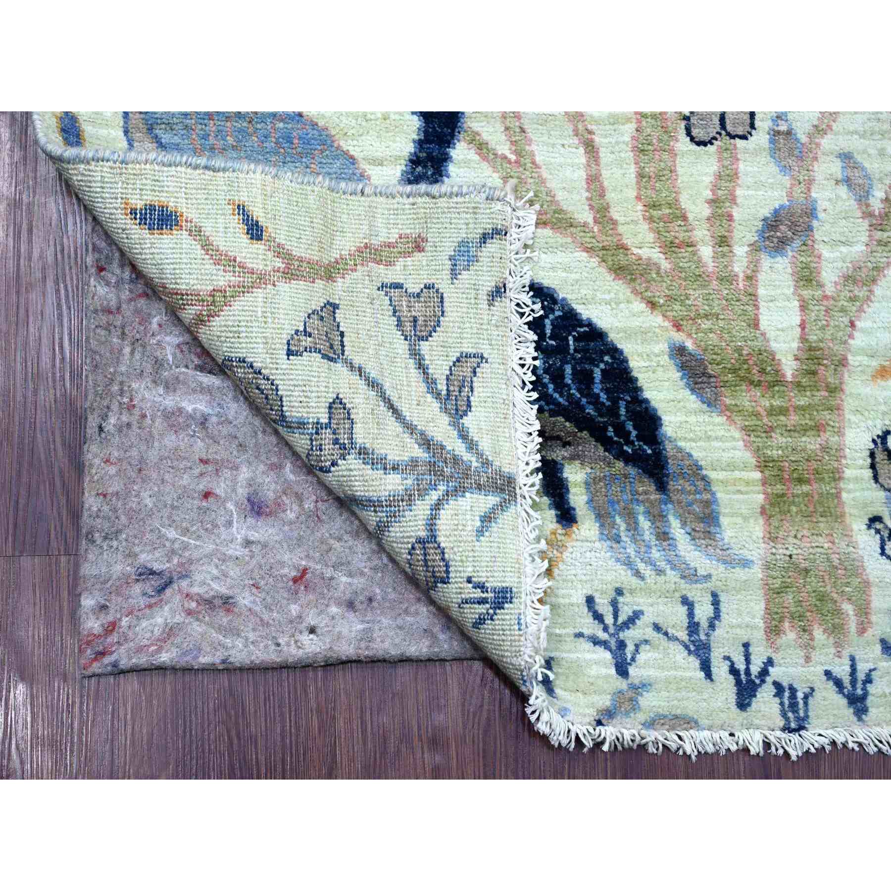 Oushak-And-Peshawar-Hand-Knotted-Rug-108240