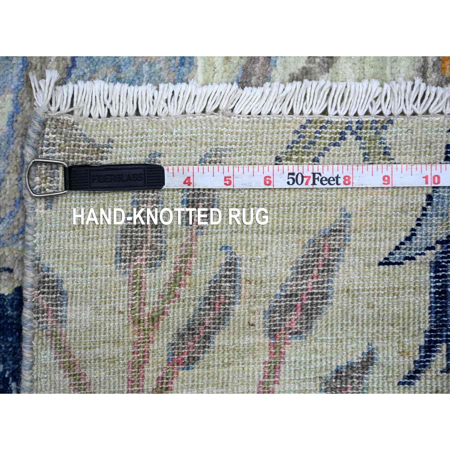 Oushak-And-Peshawar-Hand-Knotted-Rug-108240