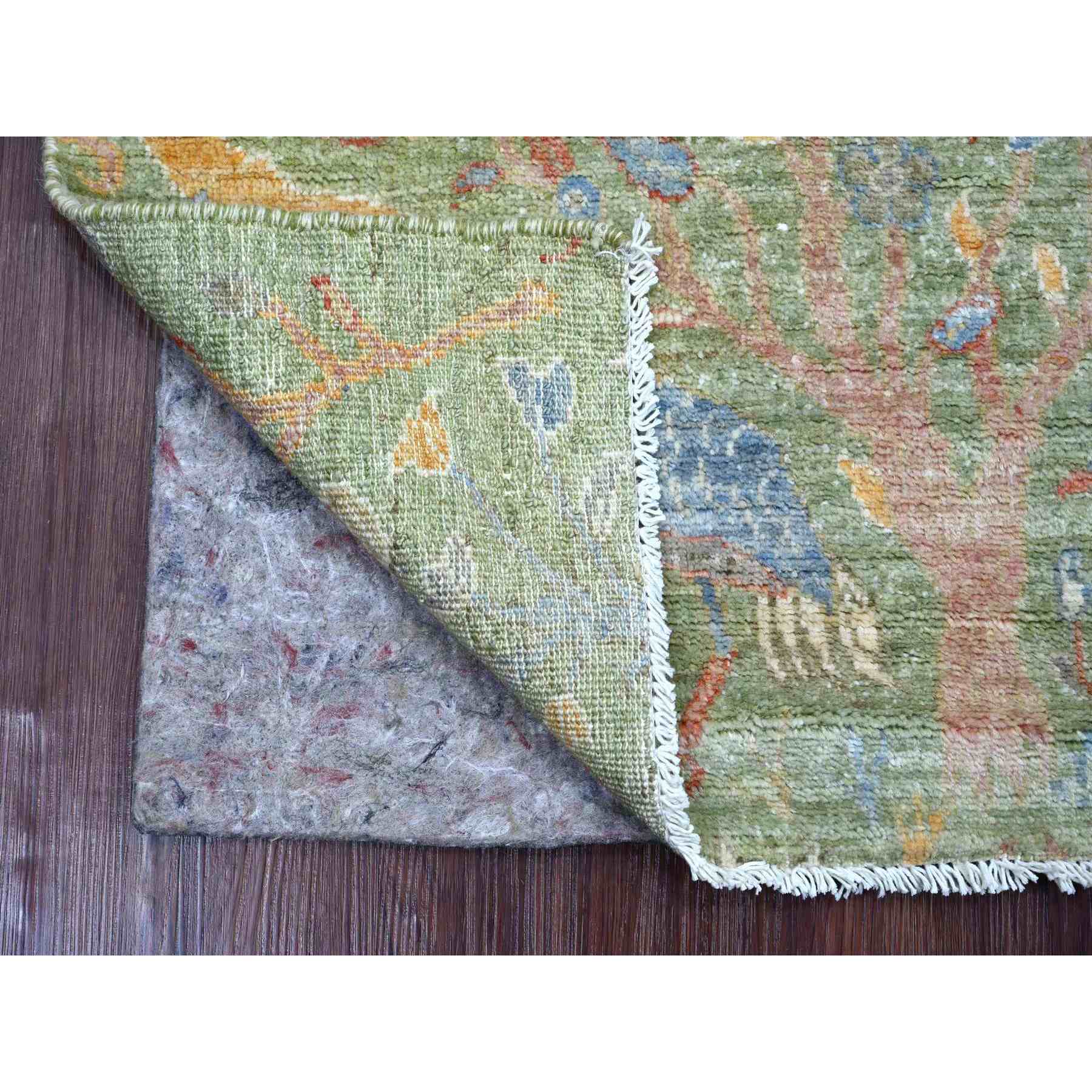 Oushak-And-Peshawar-Hand-Knotted-Rug-108245