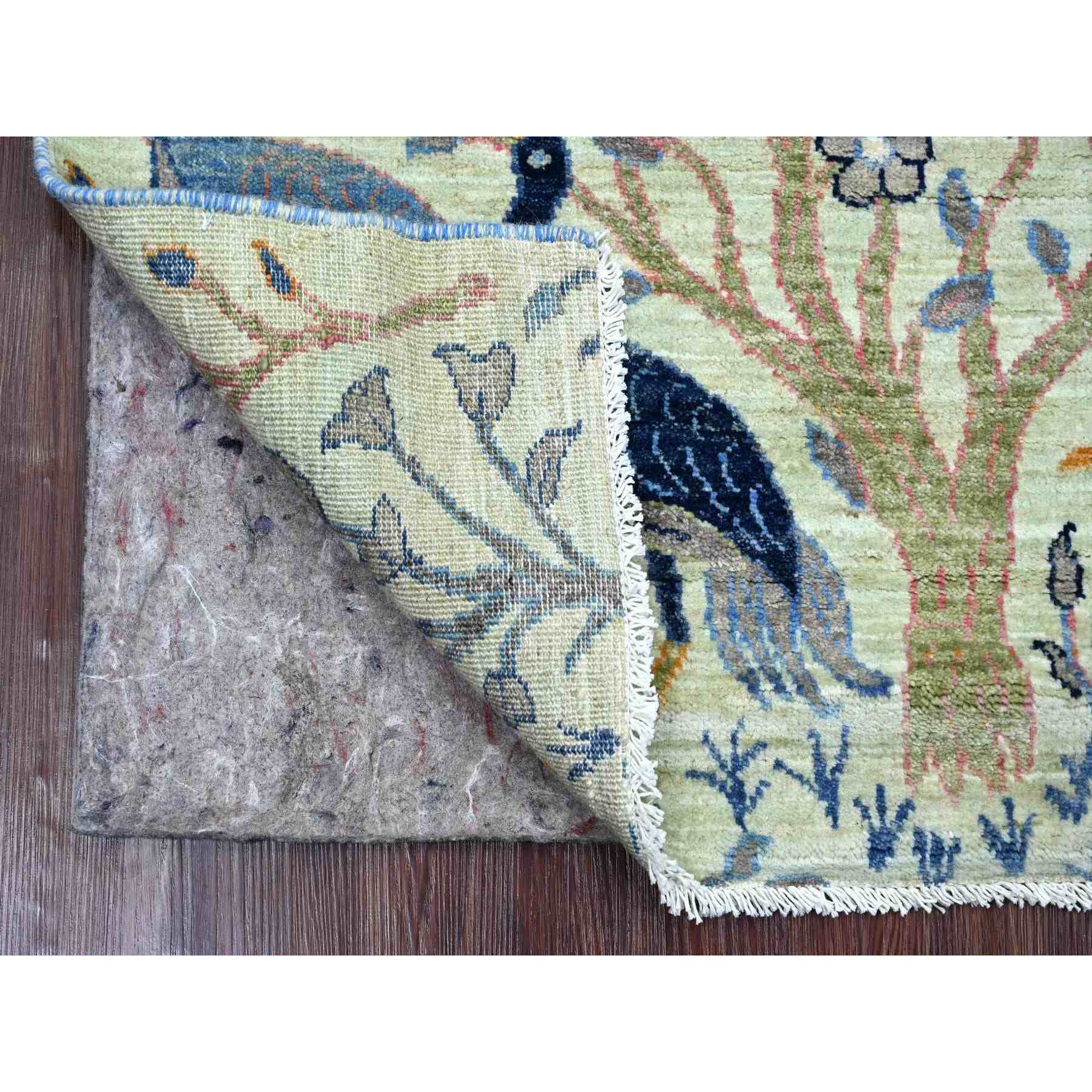 Oushak-And-Peshawar-Hand-Knotted-Rug-108250