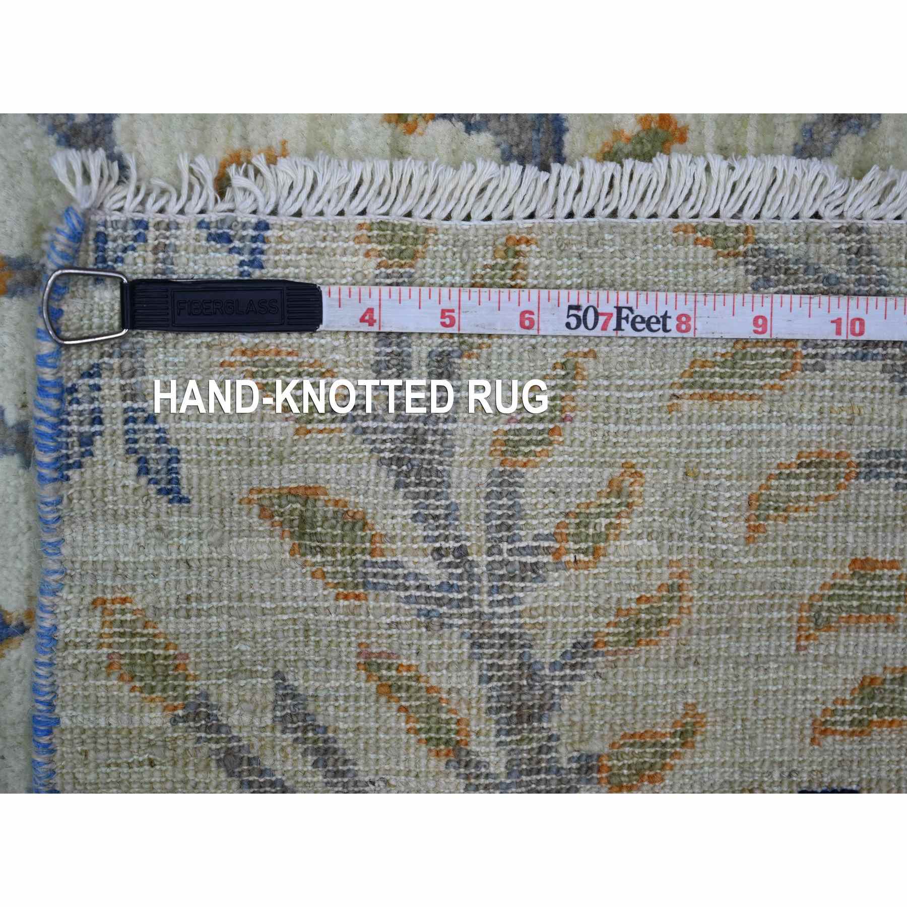 Oushak-And-Peshawar-Hand-Knotted-Rug-108250