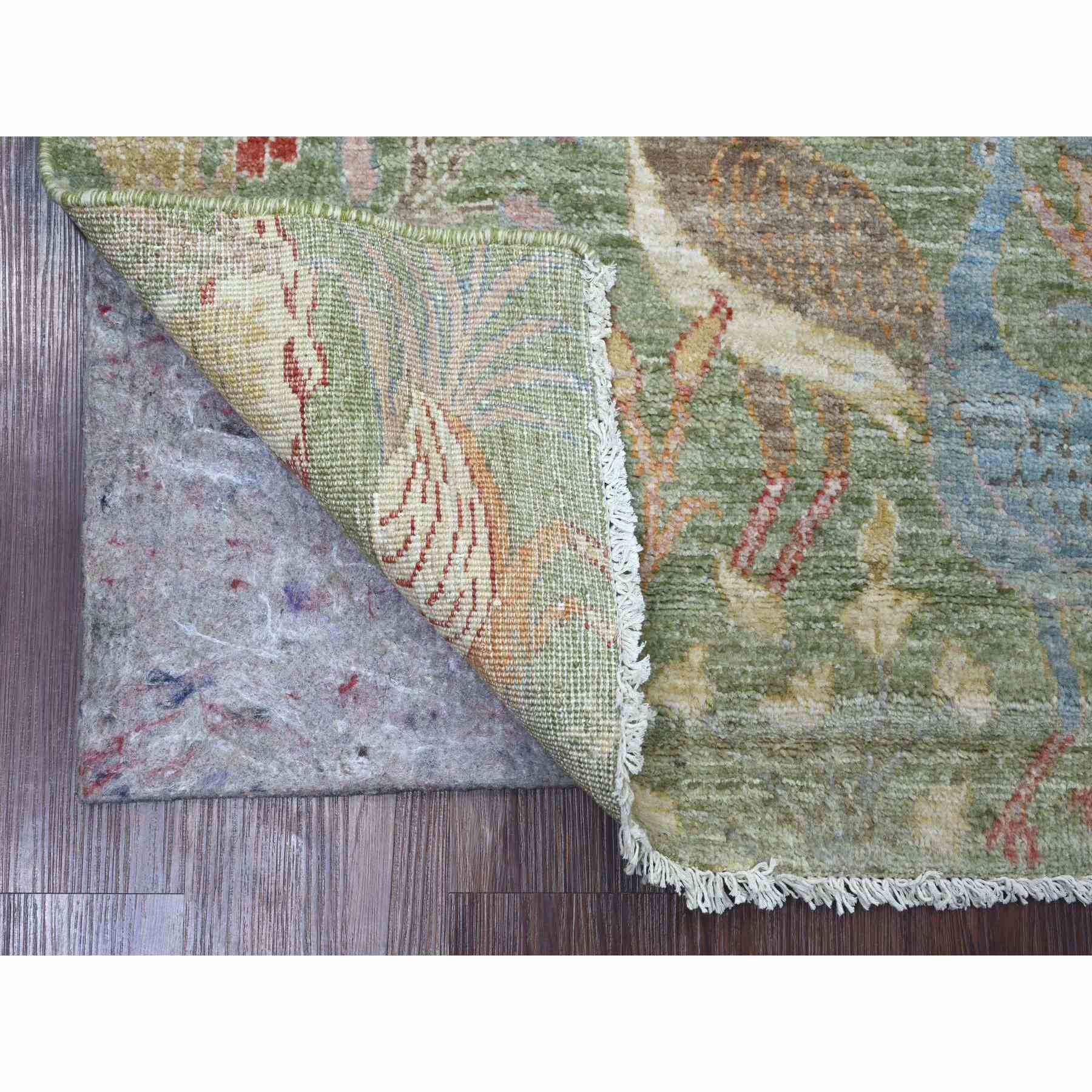 Oushak-And-Peshawar-Hand-Knotted-Rug-108255