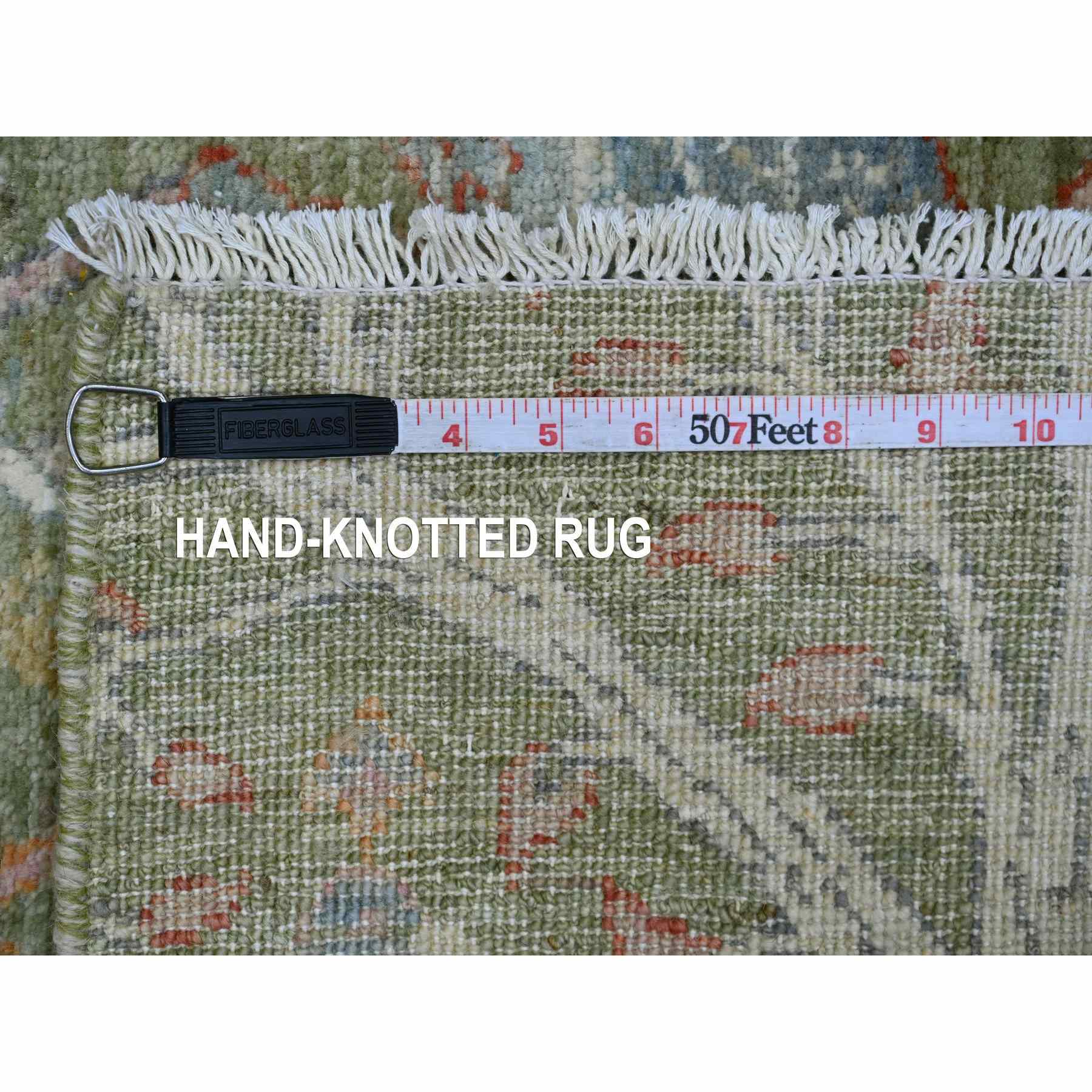 Oushak-And-Peshawar-Hand-Knotted-Rug-108255