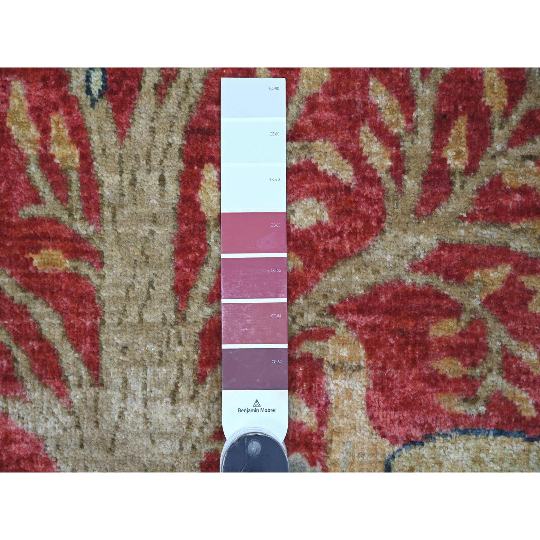 Oushak-And-Peshawar-Hand-Knotted-Rug-108260