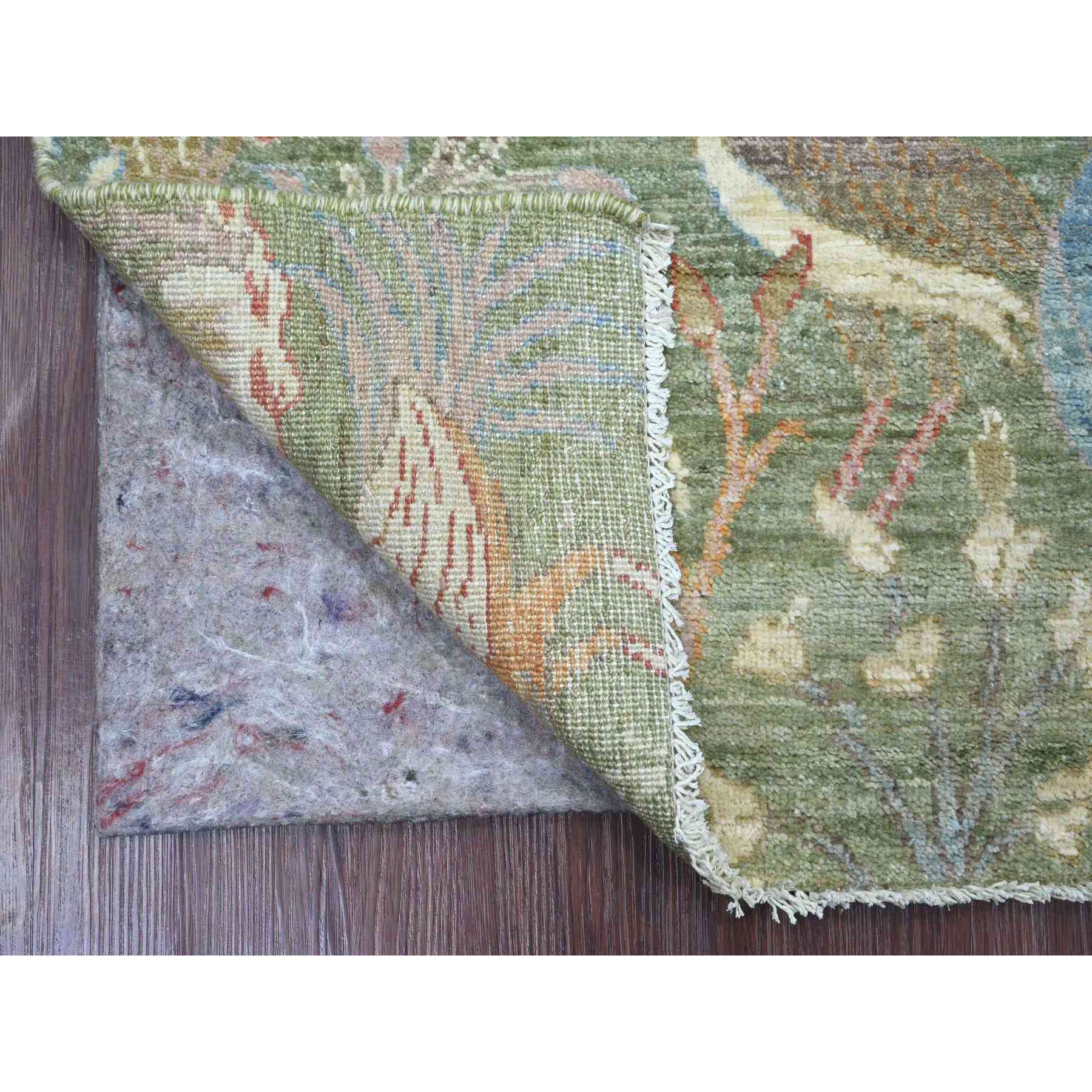 Oushak-And-Peshawar-Hand-Knotted-Rug-108265