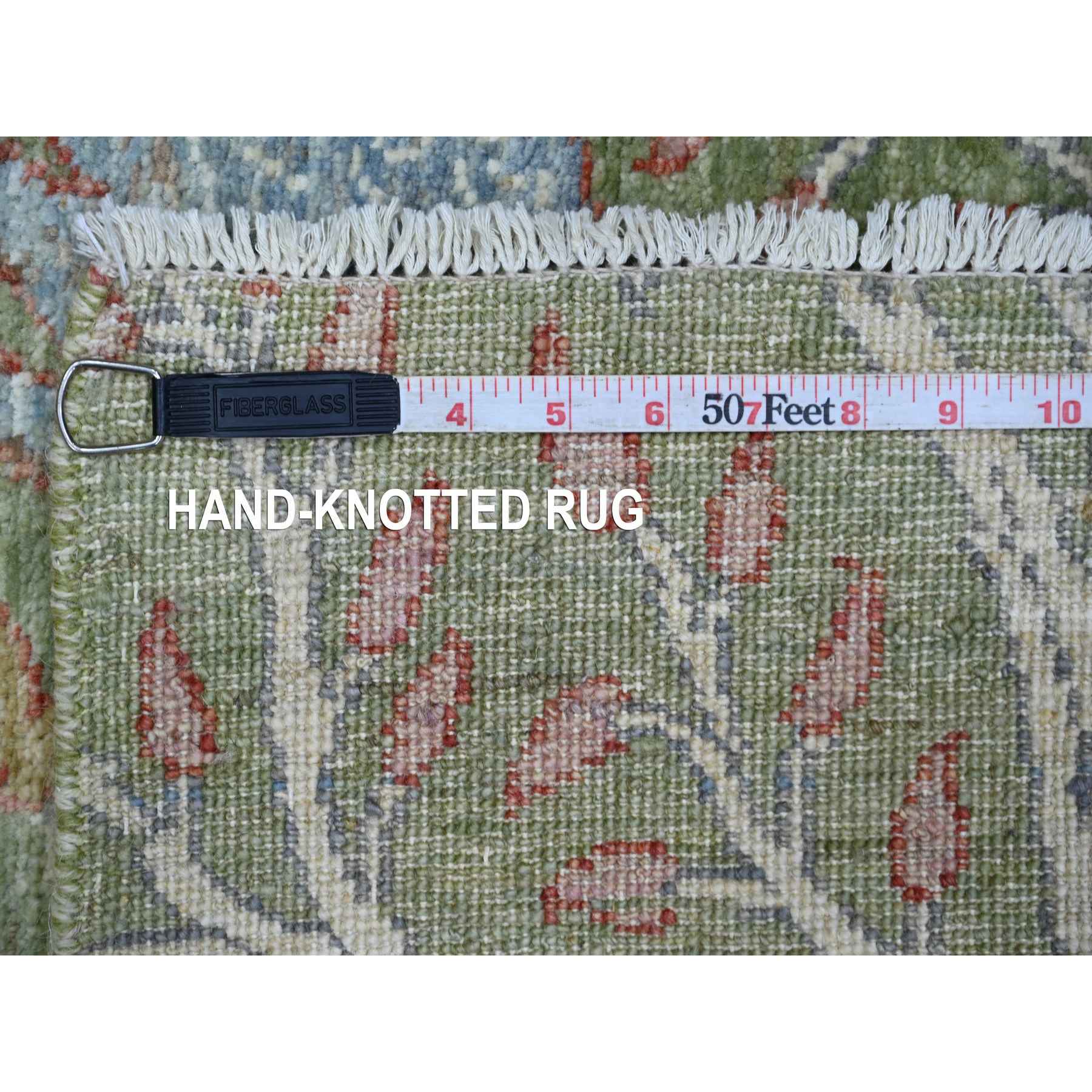 Oushak-And-Peshawar-Hand-Knotted-Rug-108265