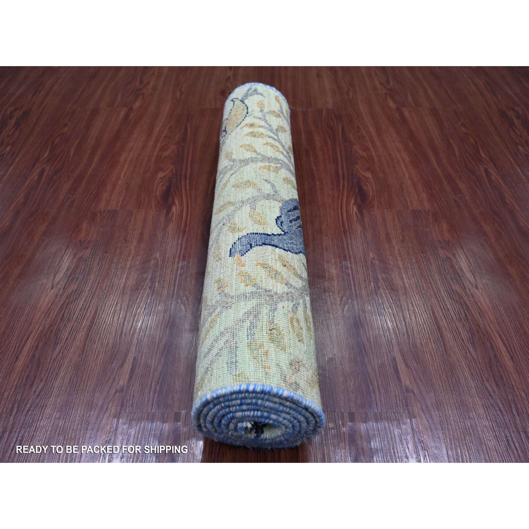 Oushak-And-Peshawar-Hand-Knotted-Rug-108270