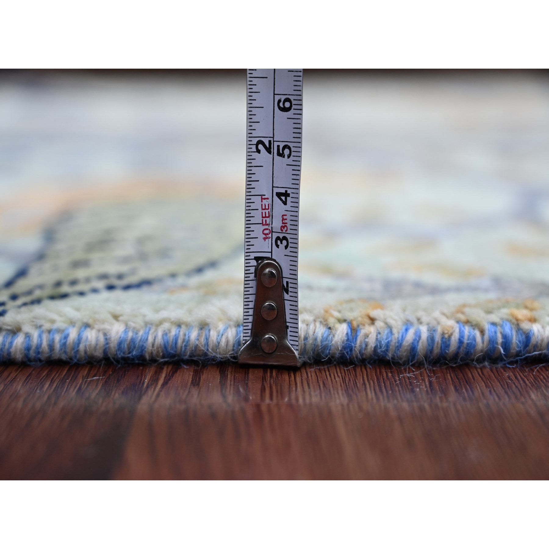Oushak-And-Peshawar-Hand-Knotted-Rug-108270