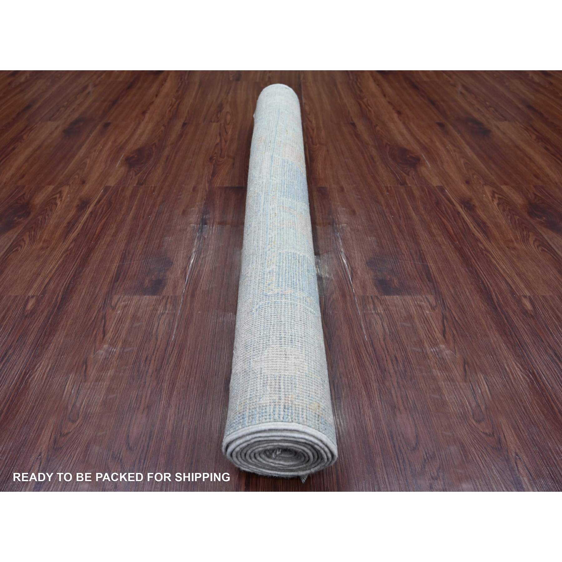 Oushak-And-Peshawar-Hand-Knotted-Rug-108440