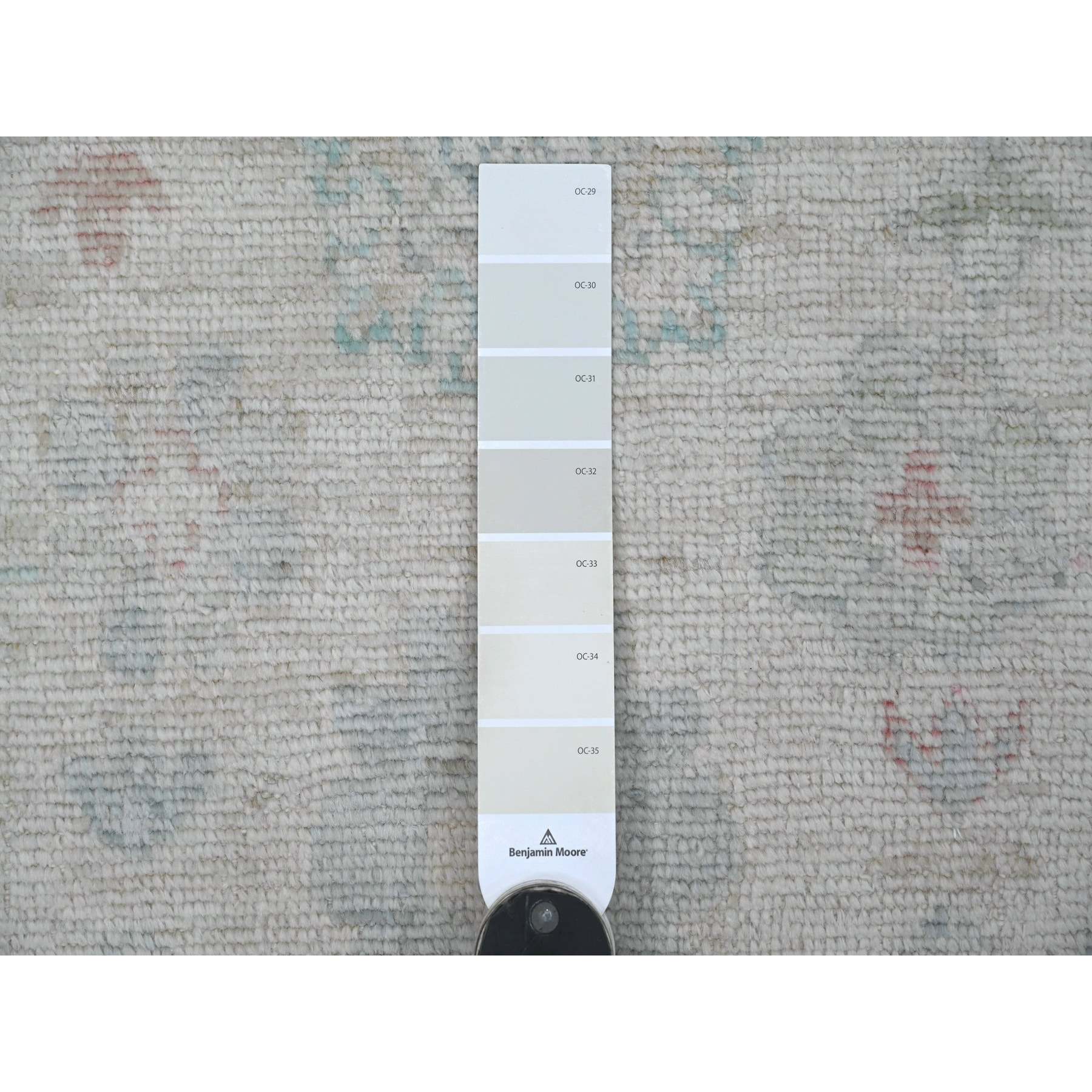 Oushak-And-Peshawar-Hand-Knotted-Rug-108445
