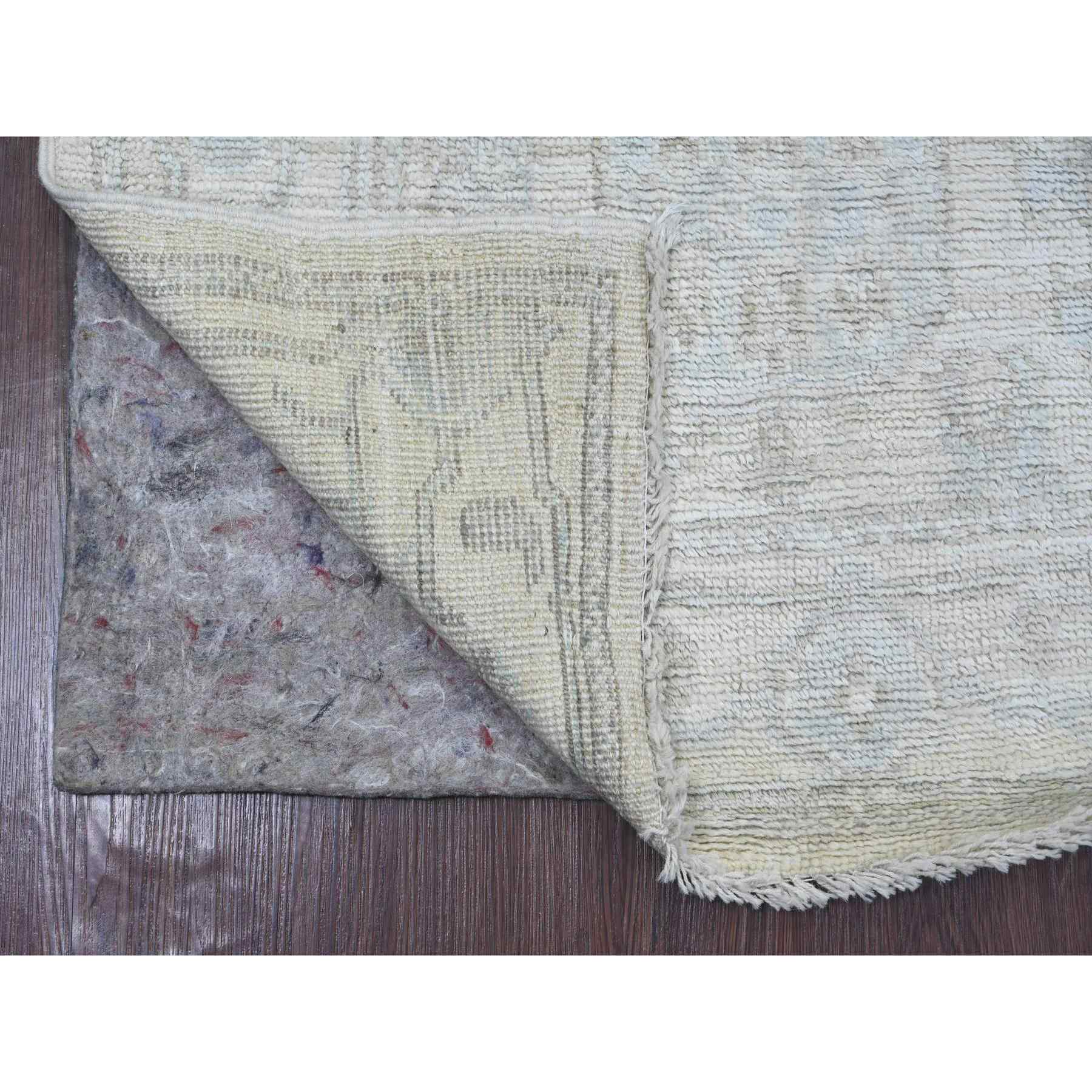 Oushak-And-Peshawar-Hand-Knotted-Rug-108465