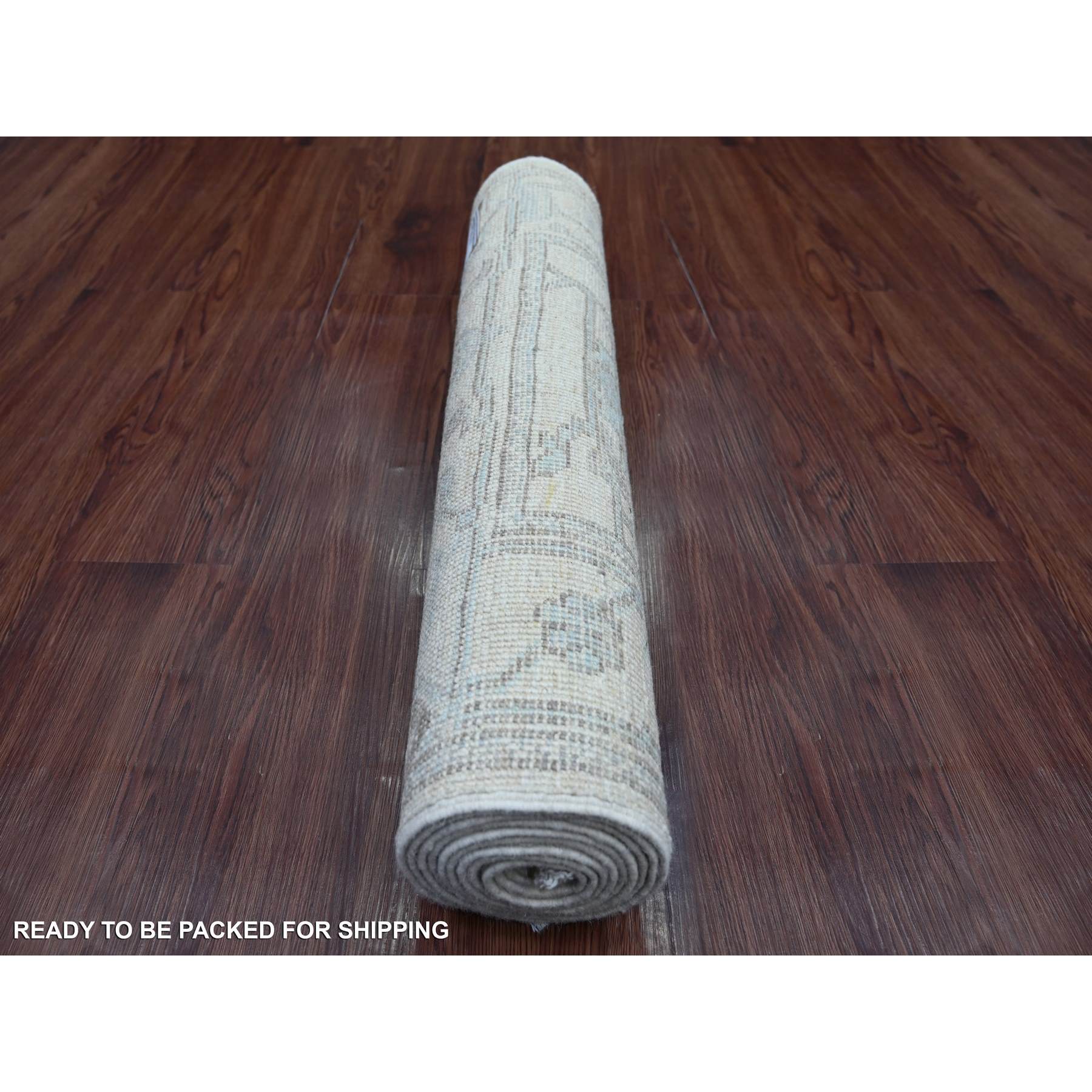 Oushak-And-Peshawar-Hand-Knotted-Rug-108465