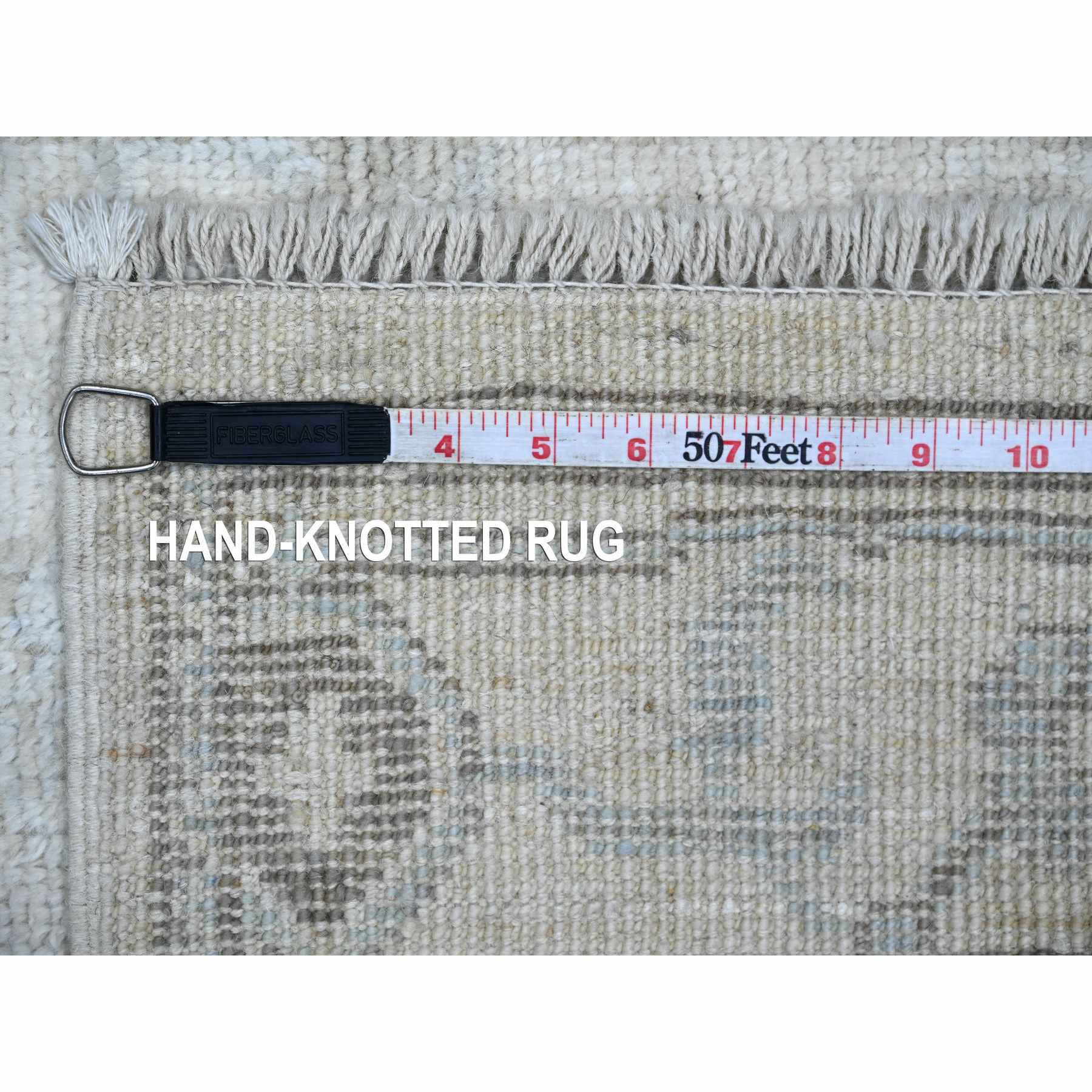 Oushak-And-Peshawar-Hand-Knotted-Rug-108465