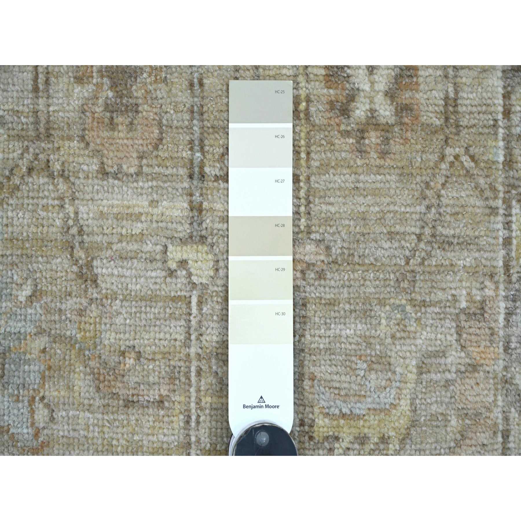 Oushak-And-Peshawar-Hand-Knotted-Rug-108475