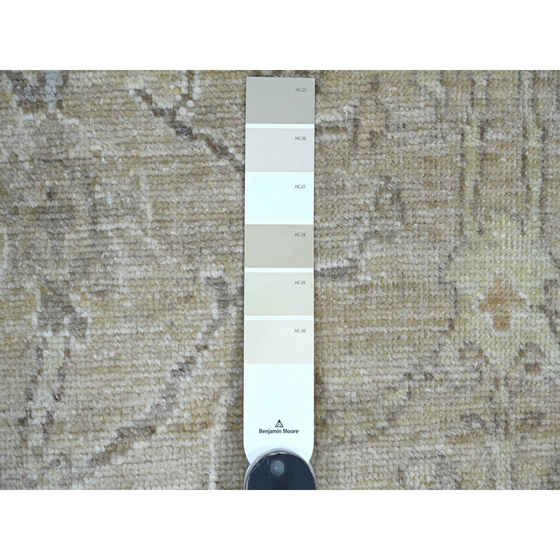 Oushak-And-Peshawar-Hand-Knotted-Rug-108480