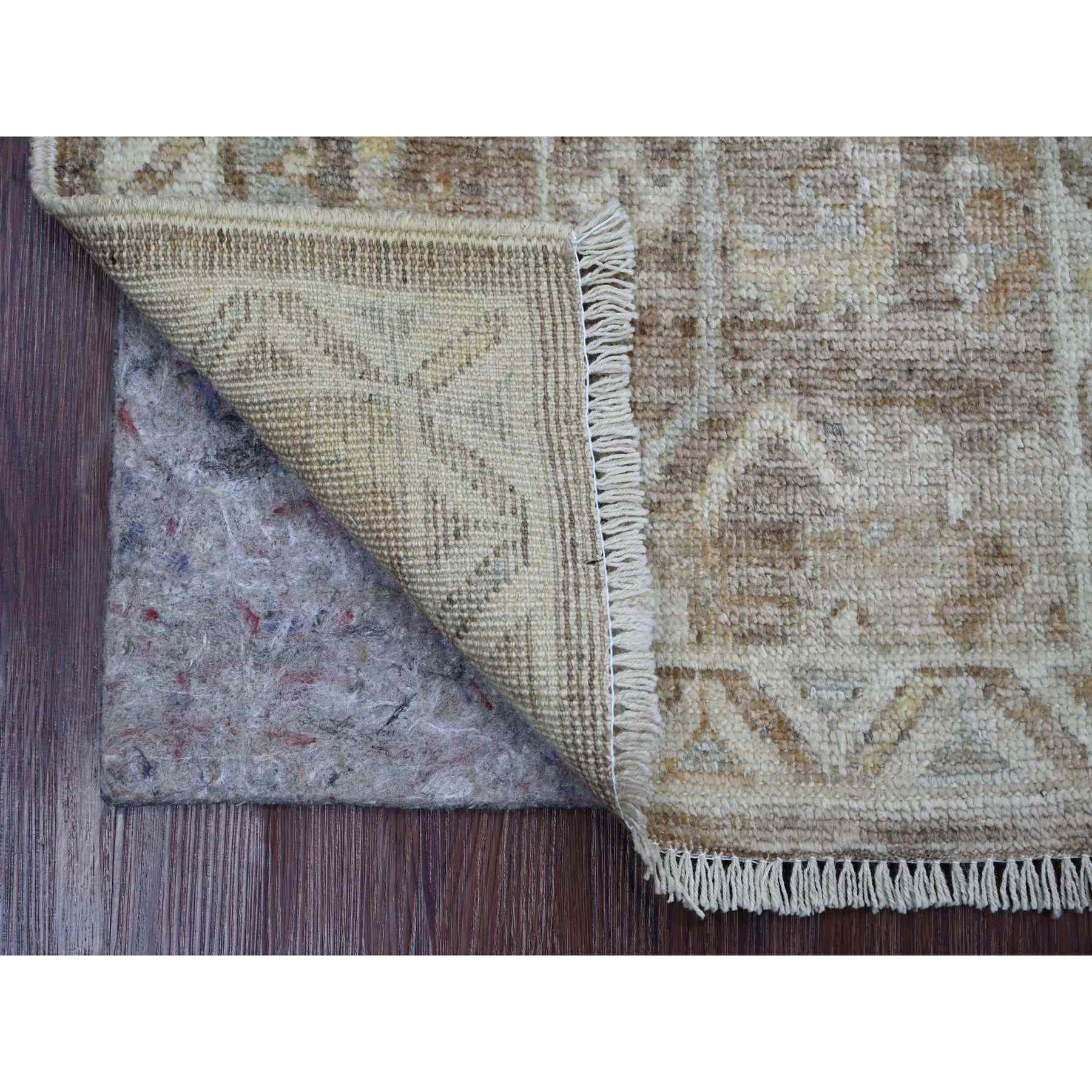 Oushak-And-Peshawar-Hand-Knotted-Rug-108490