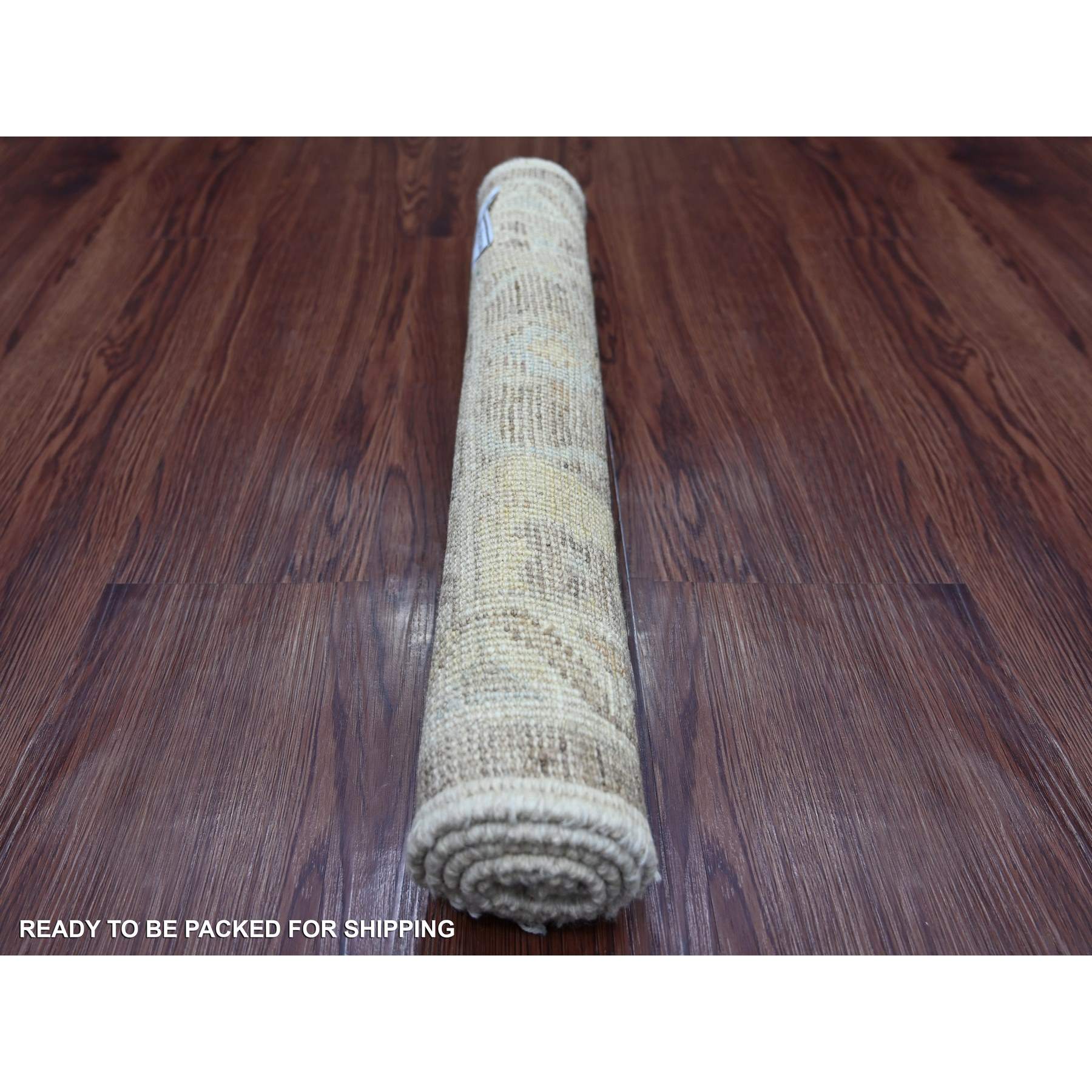 Oushak-And-Peshawar-Hand-Knotted-Rug-108490