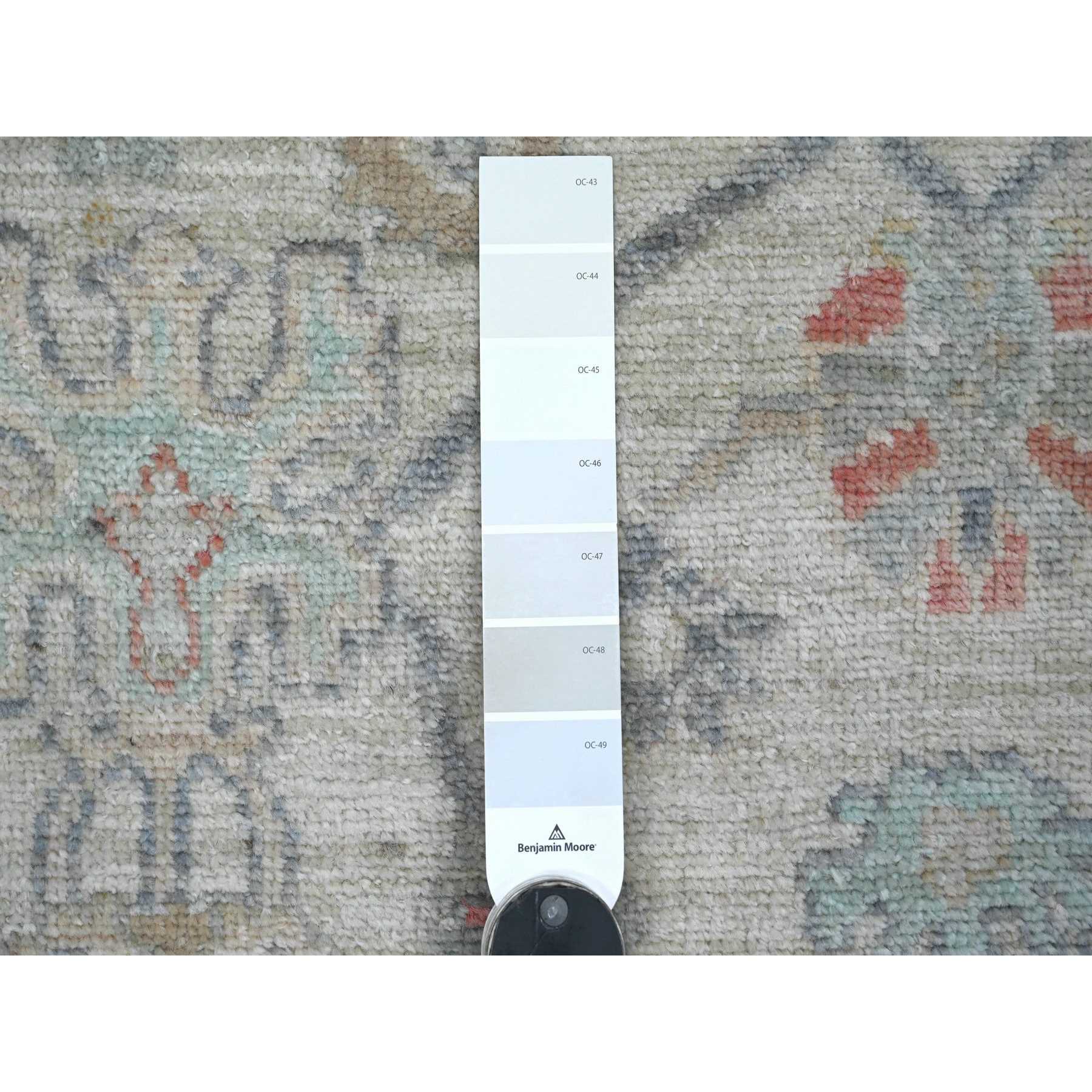 Oushak-And-Peshawar-Hand-Knotted-Rug-108495