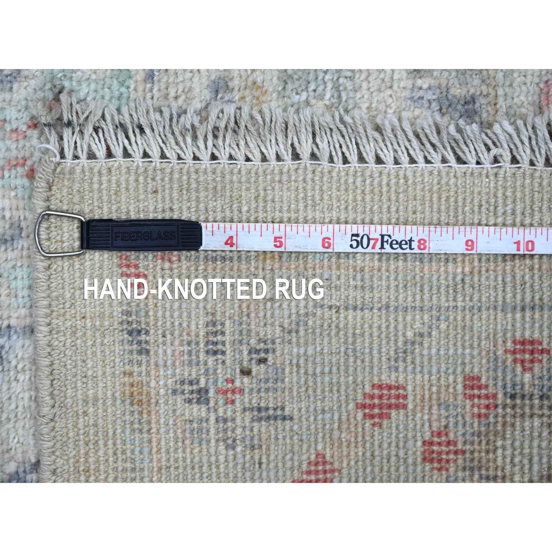 Oushak-And-Peshawar-Hand-Knotted-Rug-108495