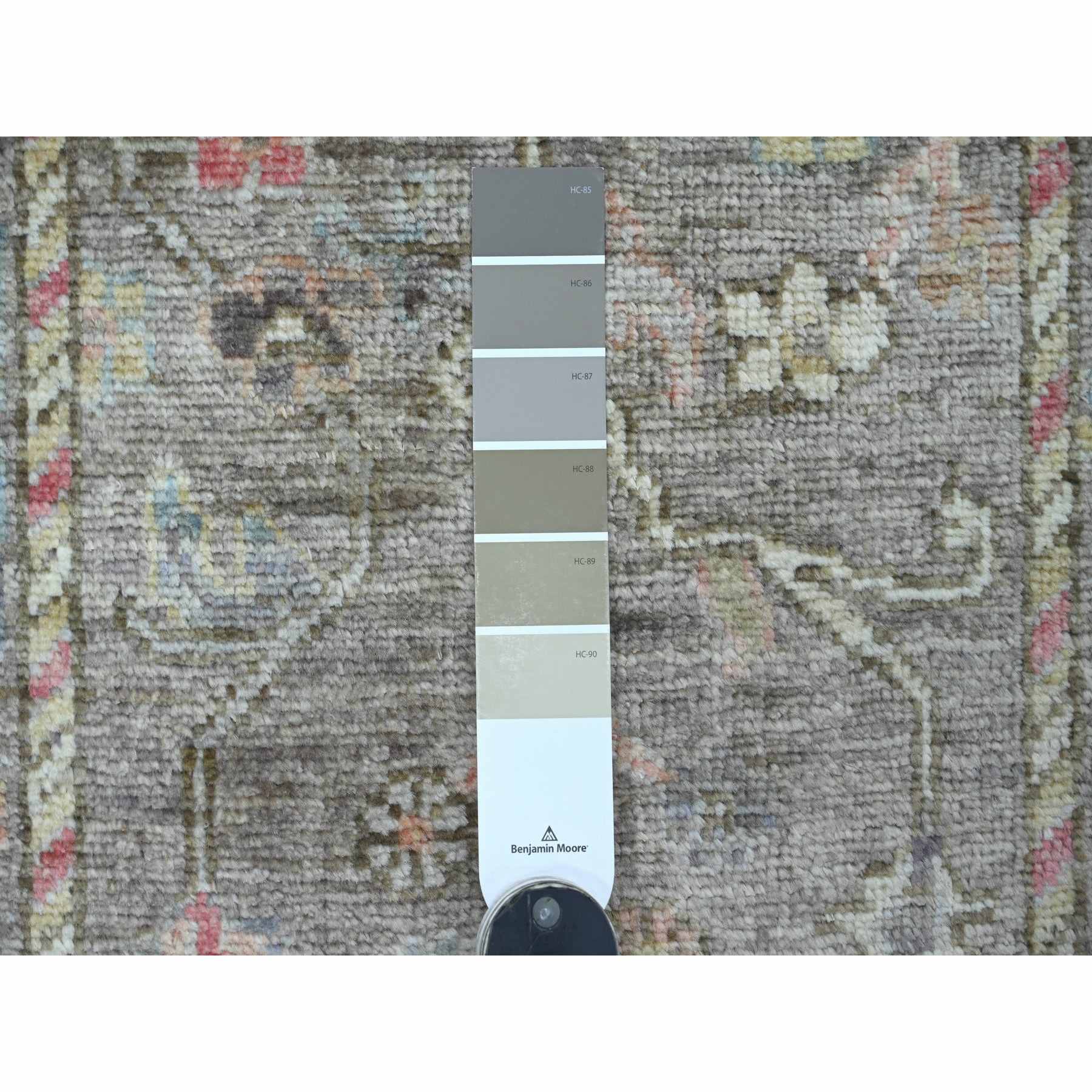 Oushak-And-Peshawar-Hand-Knotted-Rug-108505