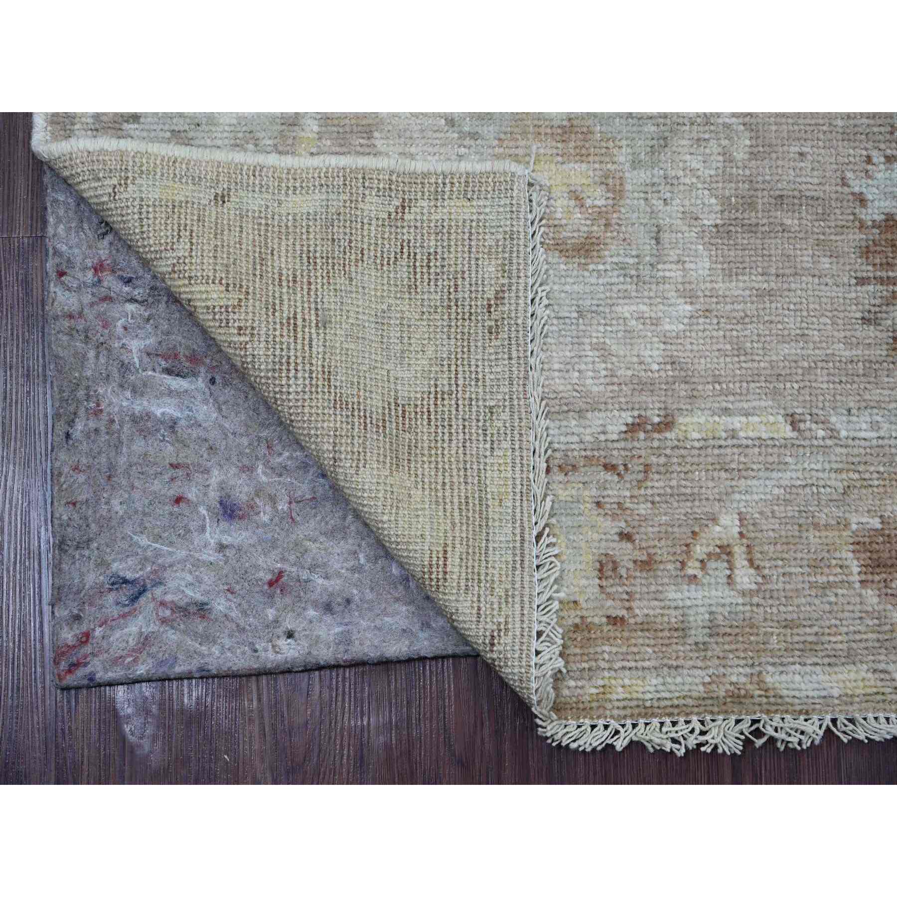 Oushak-And-Peshawar-Hand-Knotted-Rug-108510