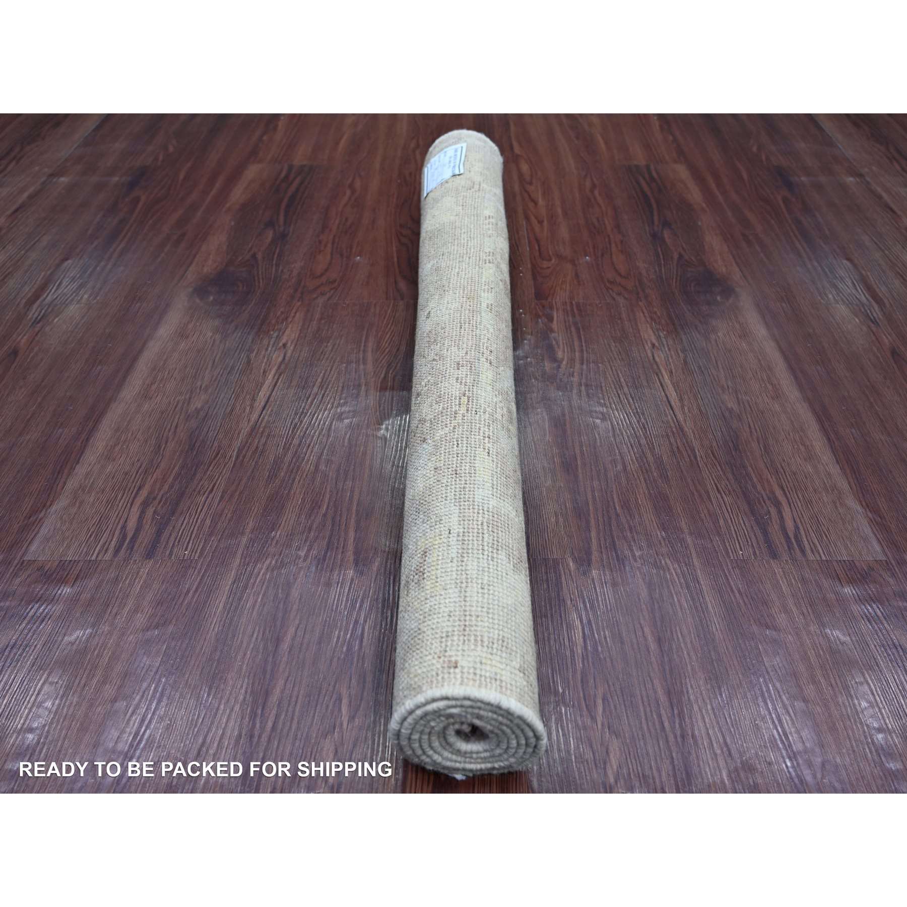 Oushak-And-Peshawar-Hand-Knotted-Rug-108510