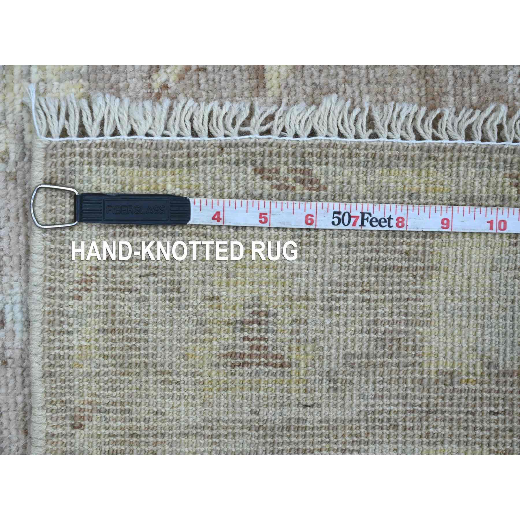 Oushak-And-Peshawar-Hand-Knotted-Rug-108510