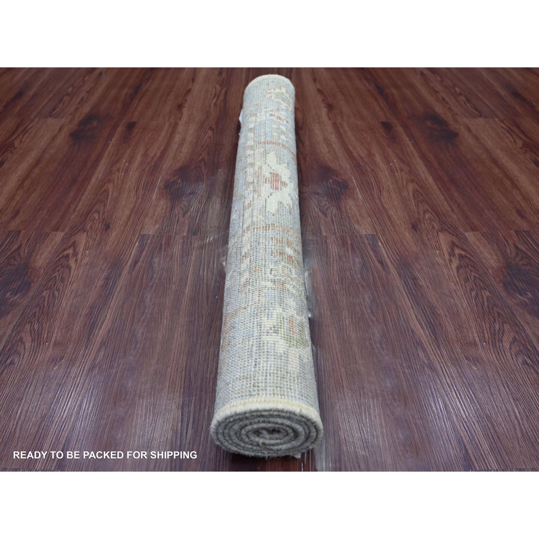 Oushak-And-Peshawar-Hand-Knotted-Rug-108520