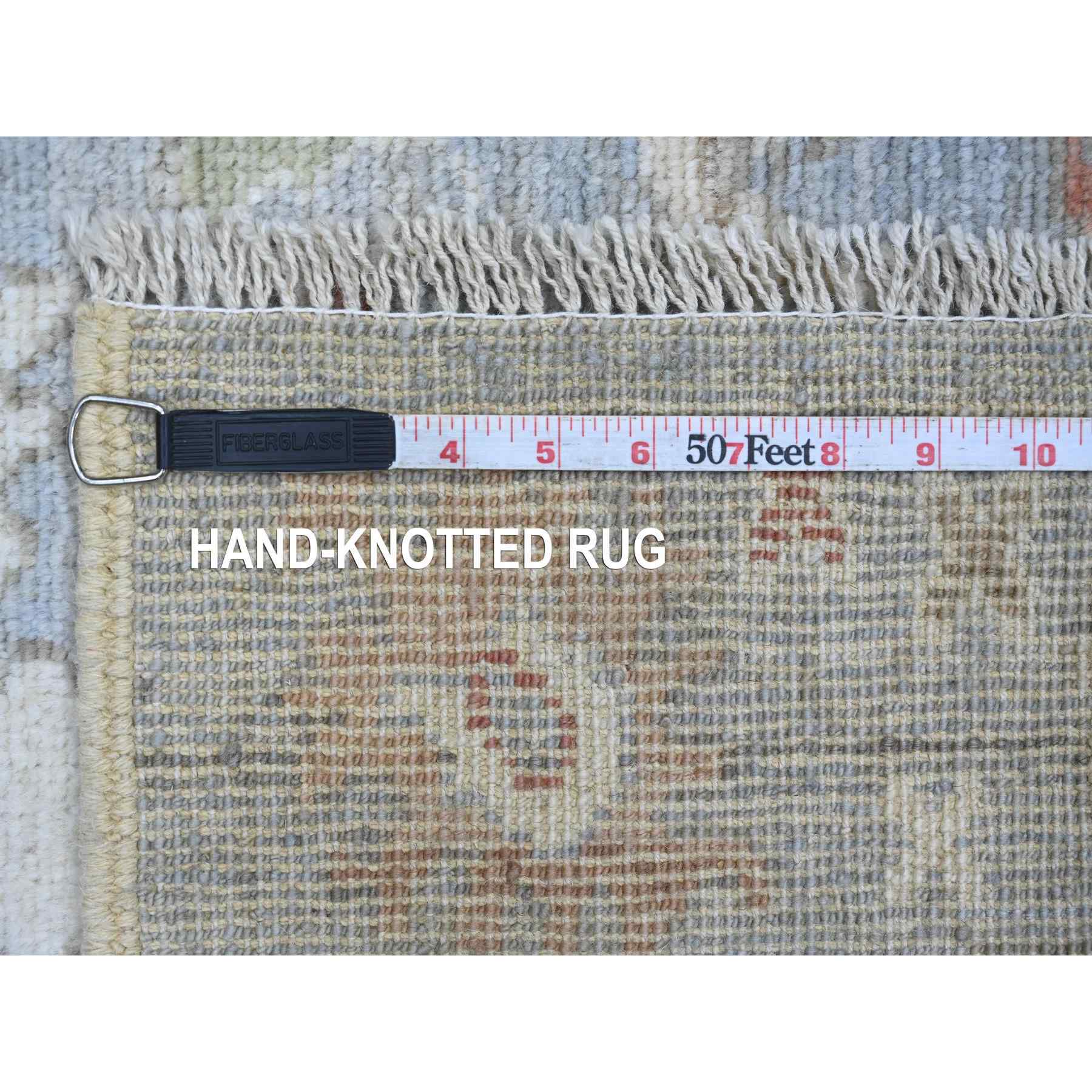 Oushak-And-Peshawar-Hand-Knotted-Rug-108520