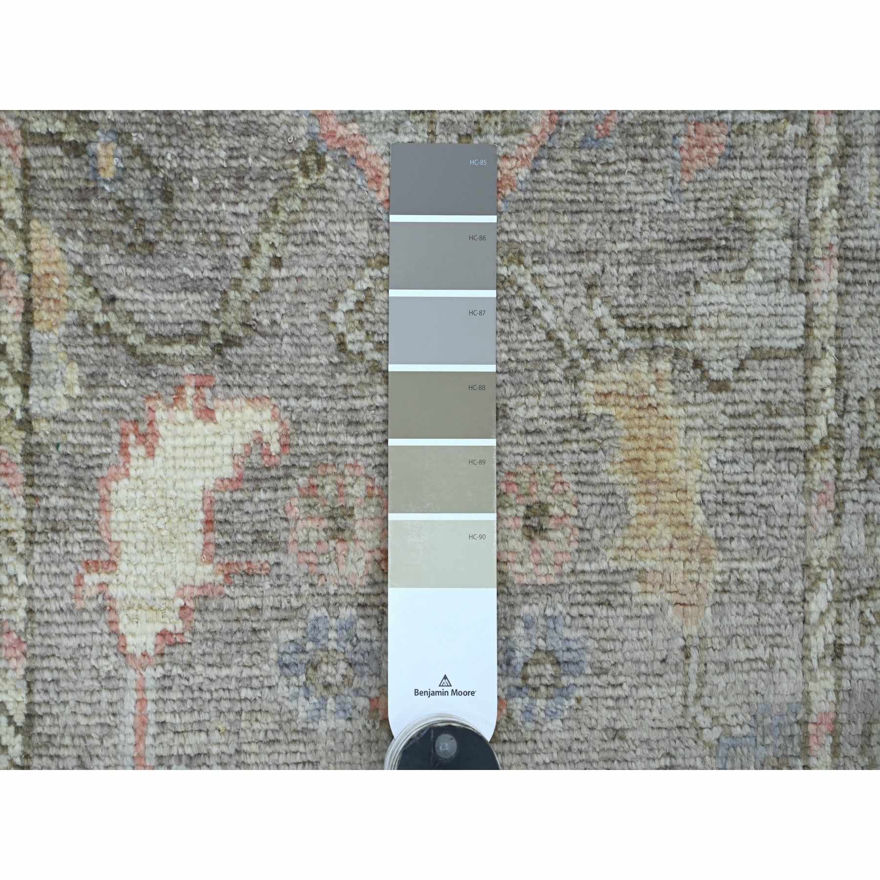 Oushak-And-Peshawar-Hand-Knotted-Rug-108525