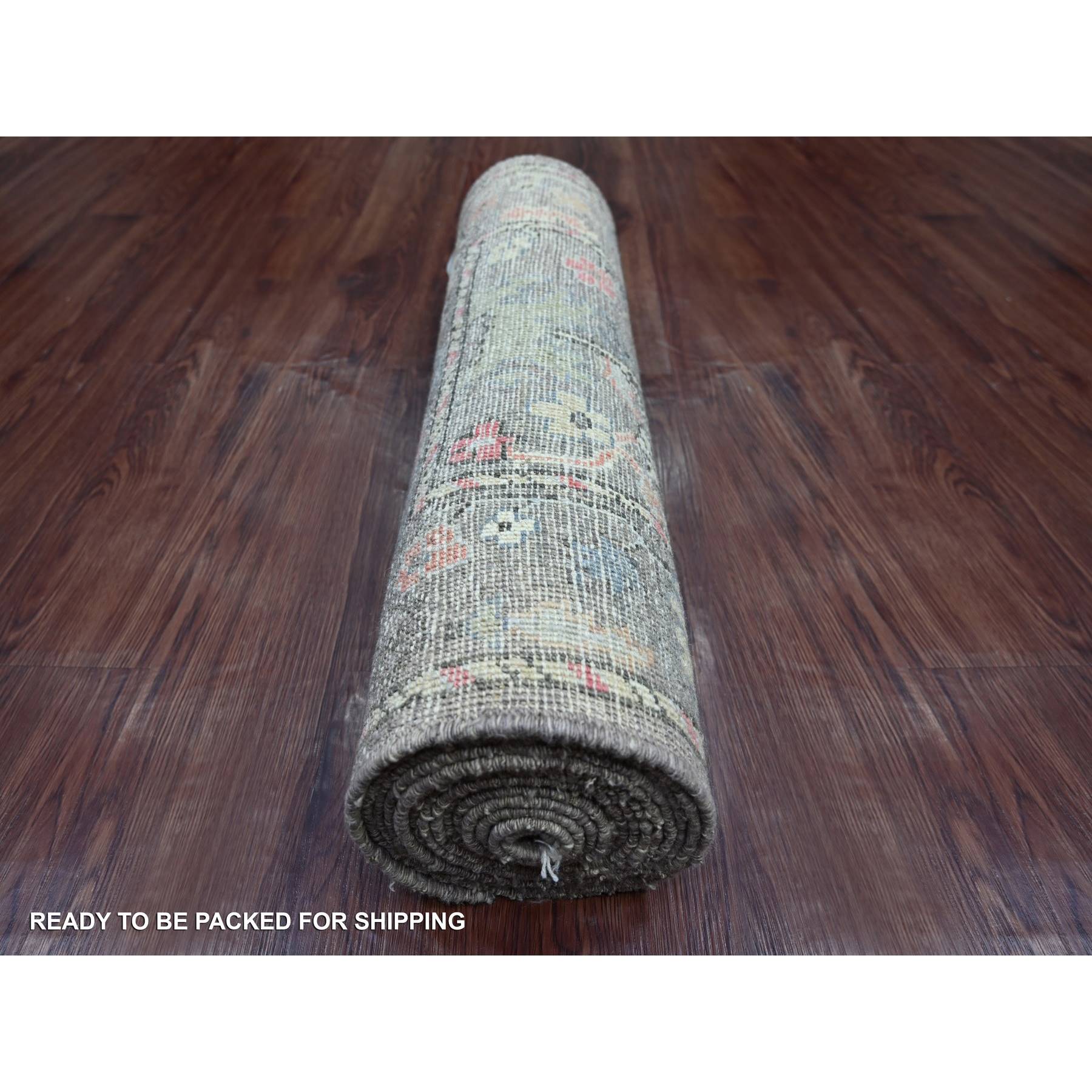 Oushak-And-Peshawar-Hand-Knotted-Rug-108525