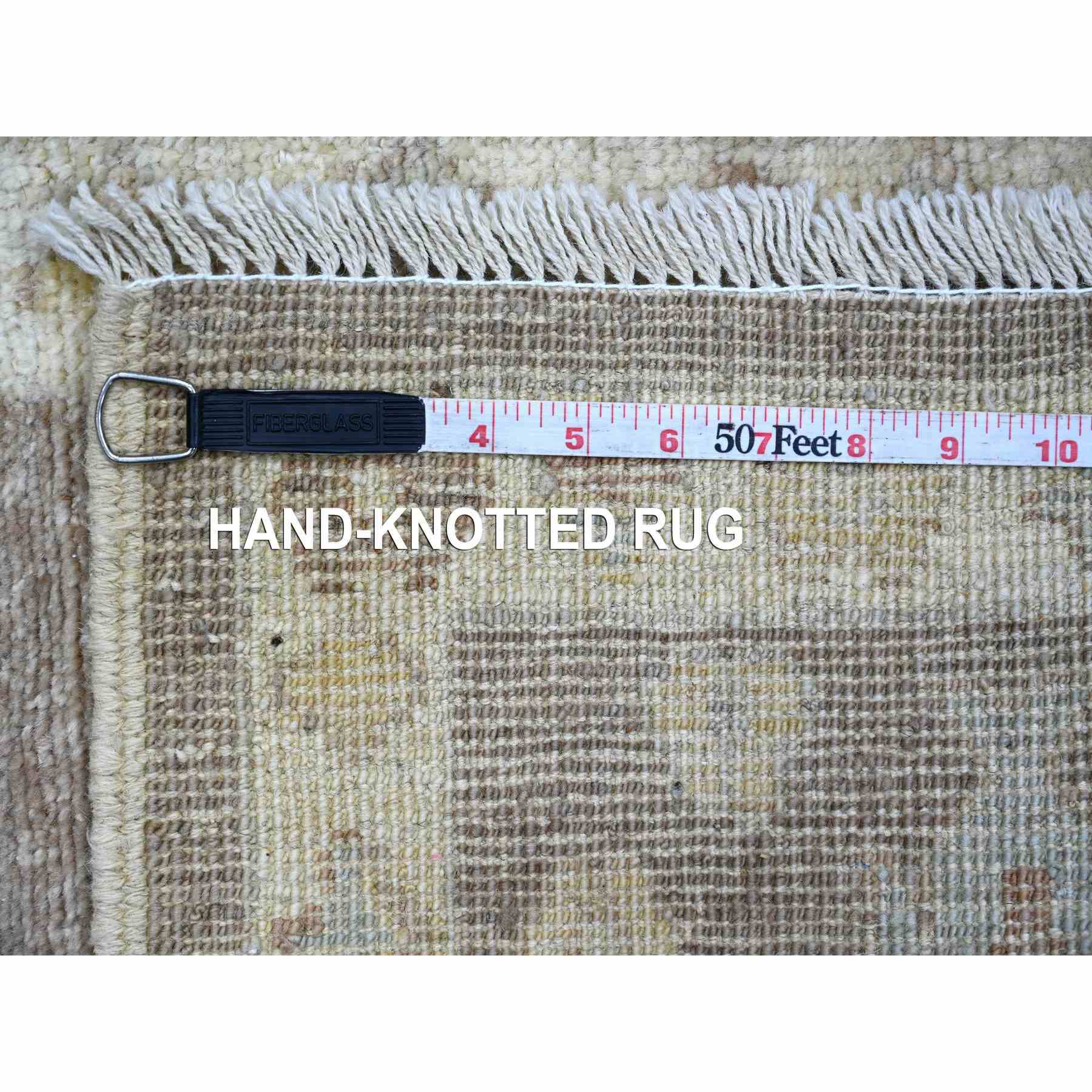 Oushak-And-Peshawar-Hand-Knotted-Rug-108755